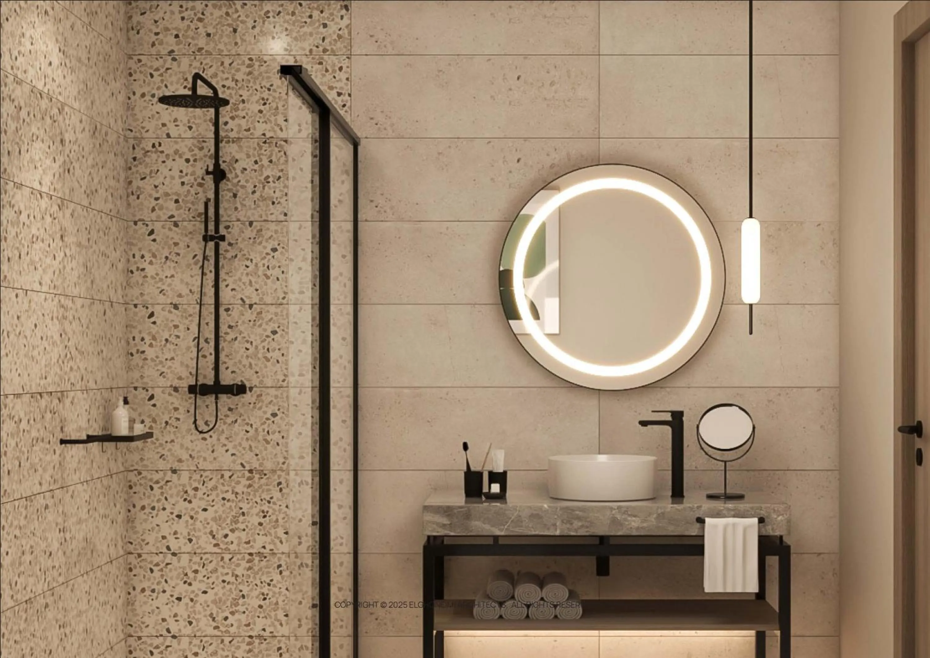 Bathroom in The Kaktus Somabay