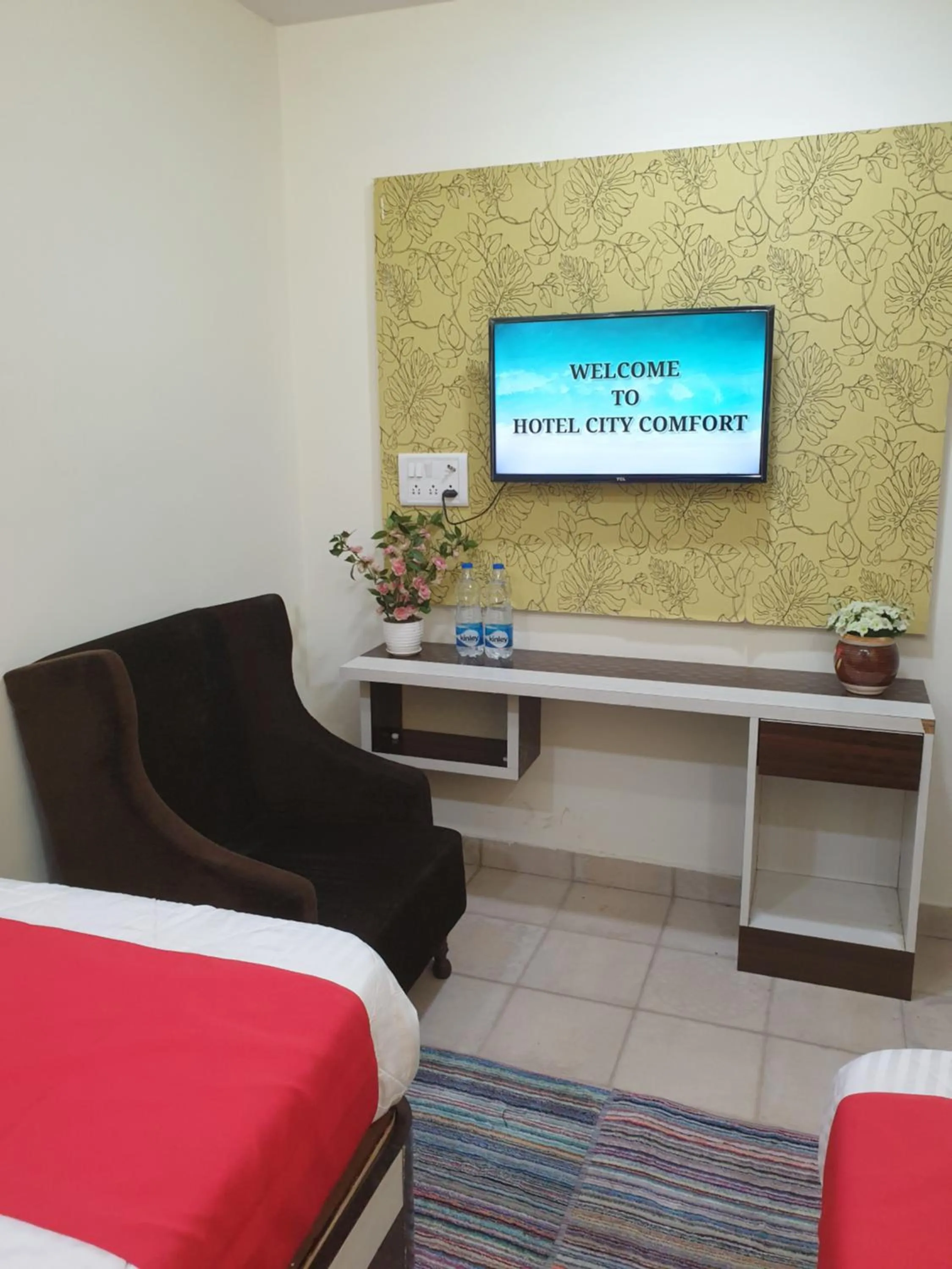 Bed in Hotel City Comfort