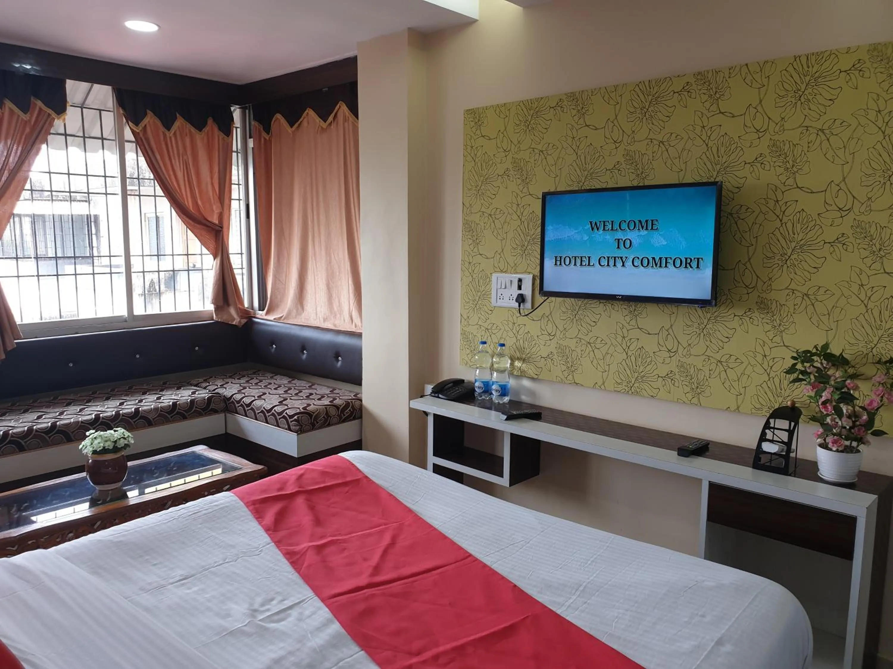 Bed in Hotel City Comfort