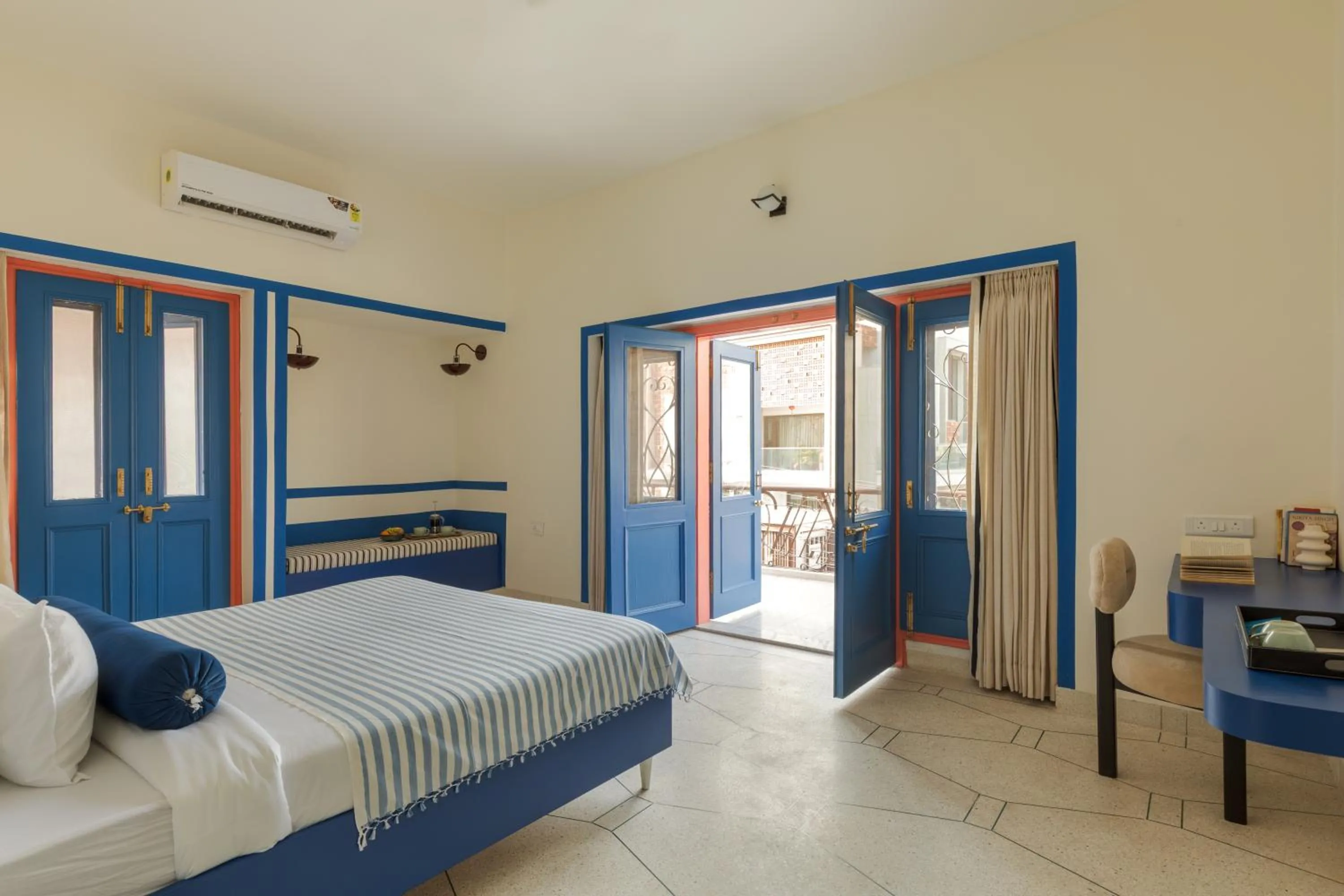 Bed in Namli Haus, Jaipur