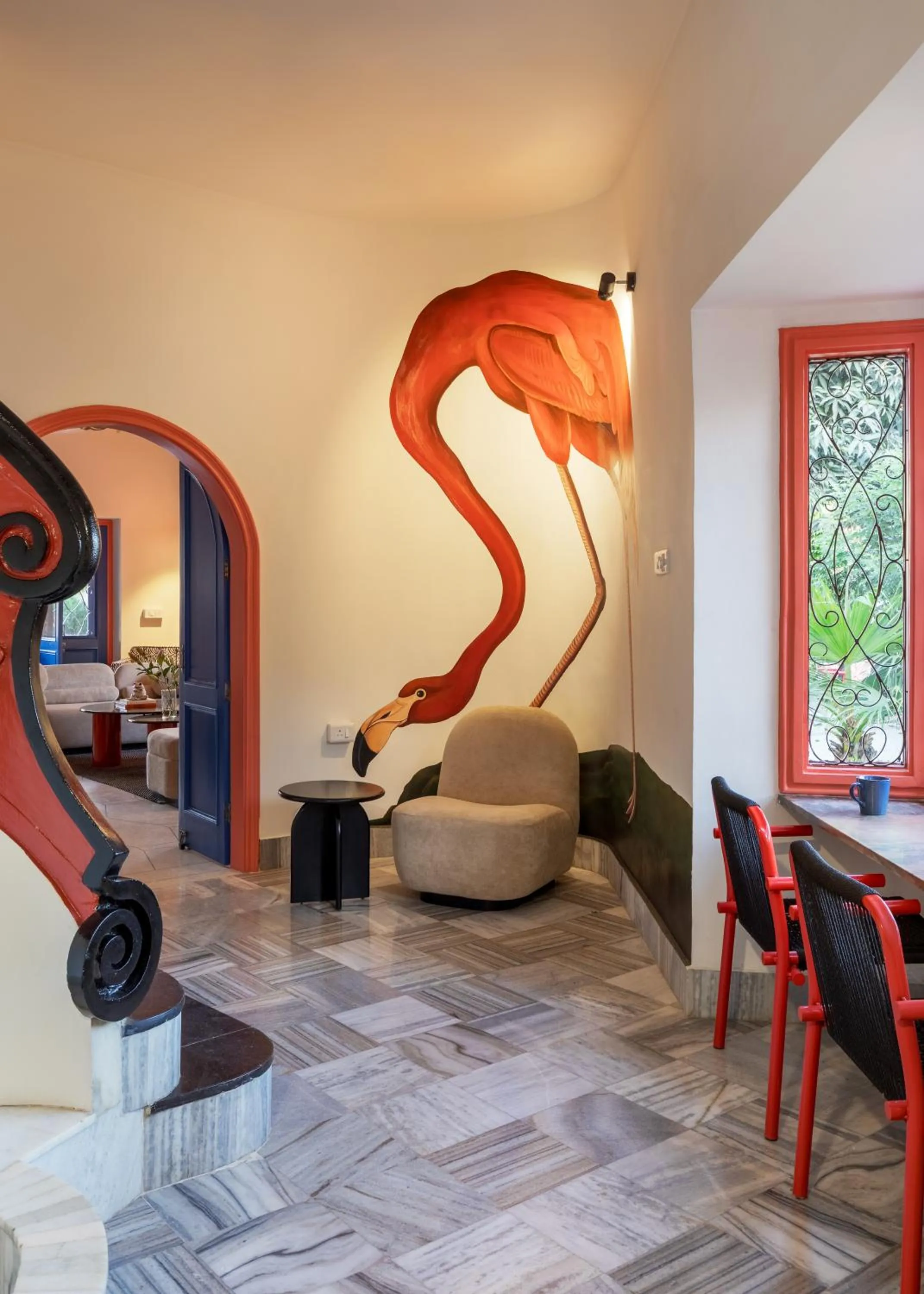 Decorative detail in Namli Haus, Jaipur