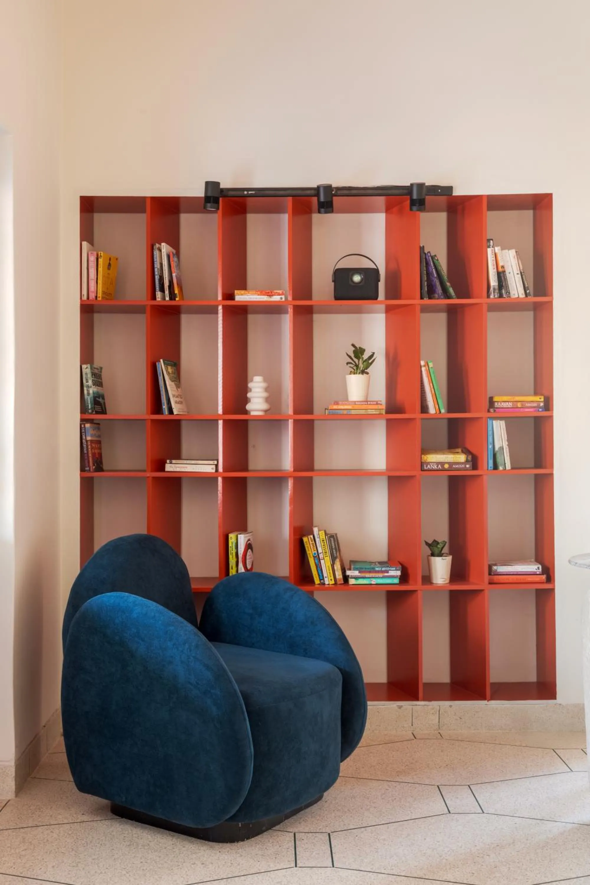 Library in Namli Haus, Jaipur
