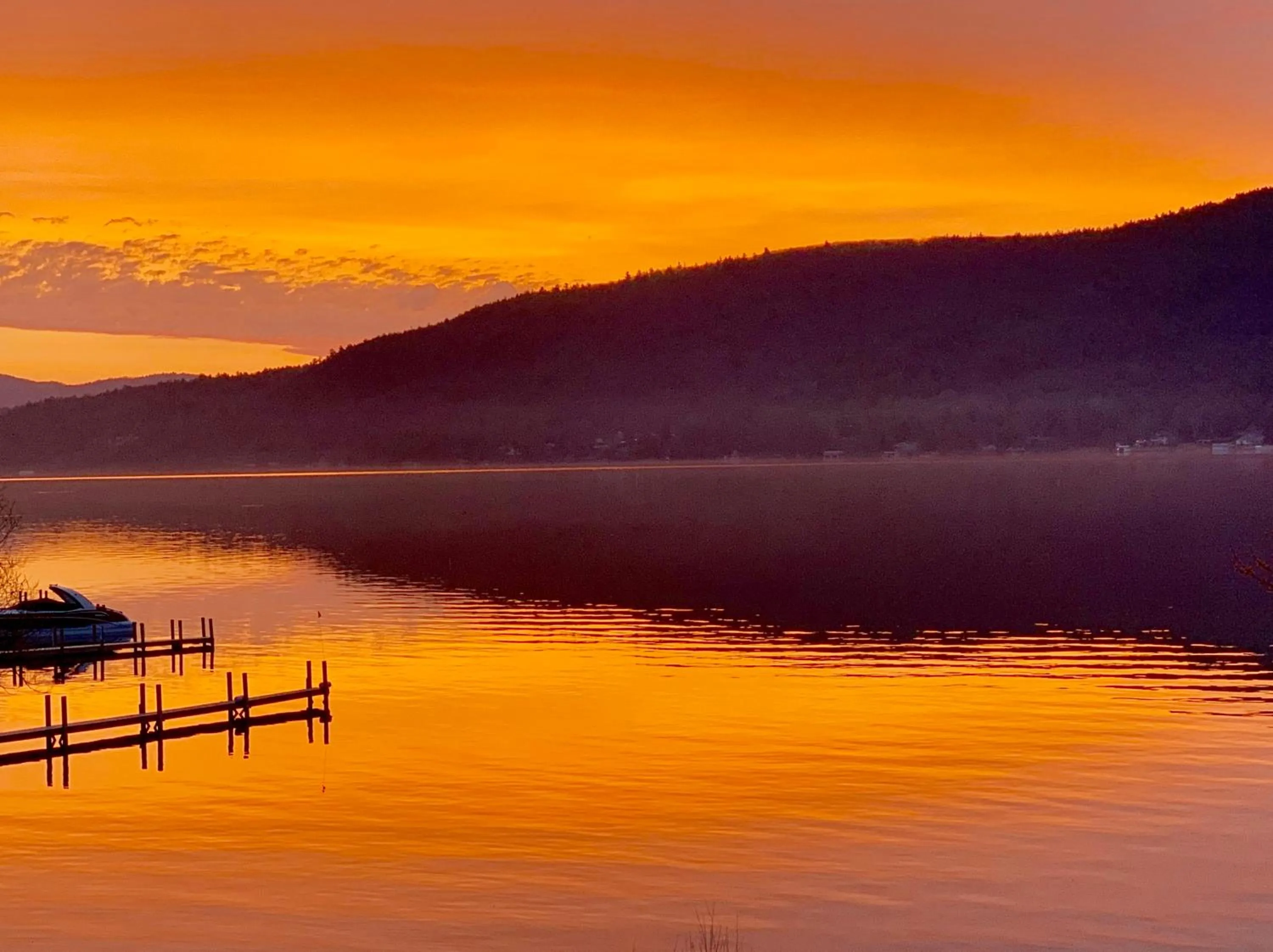 Lake view in The Sundowner on Lake George