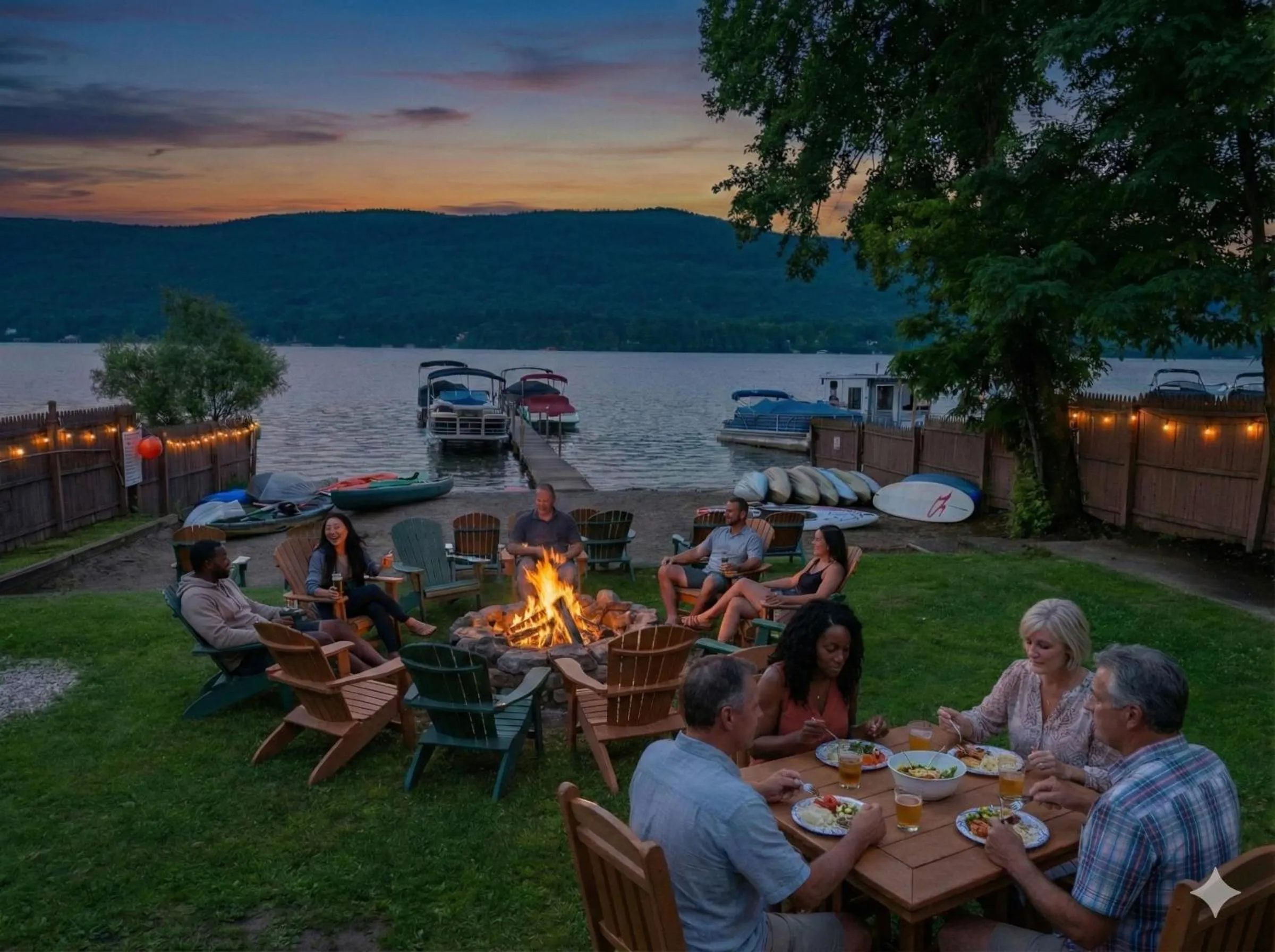 The Sundowner on Lake George