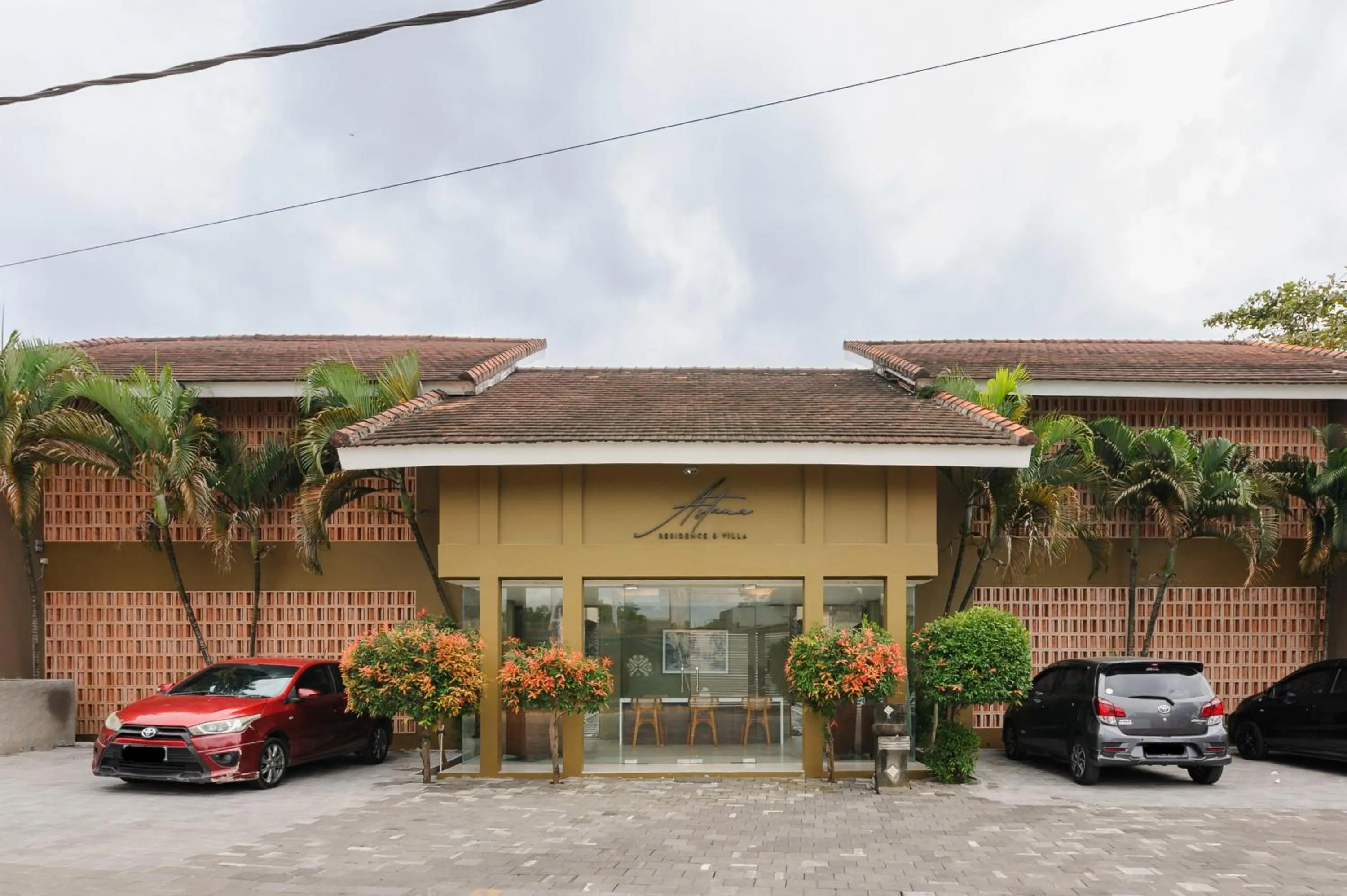 Facade/entrance in Tan's Astana Villa's by The Lavana