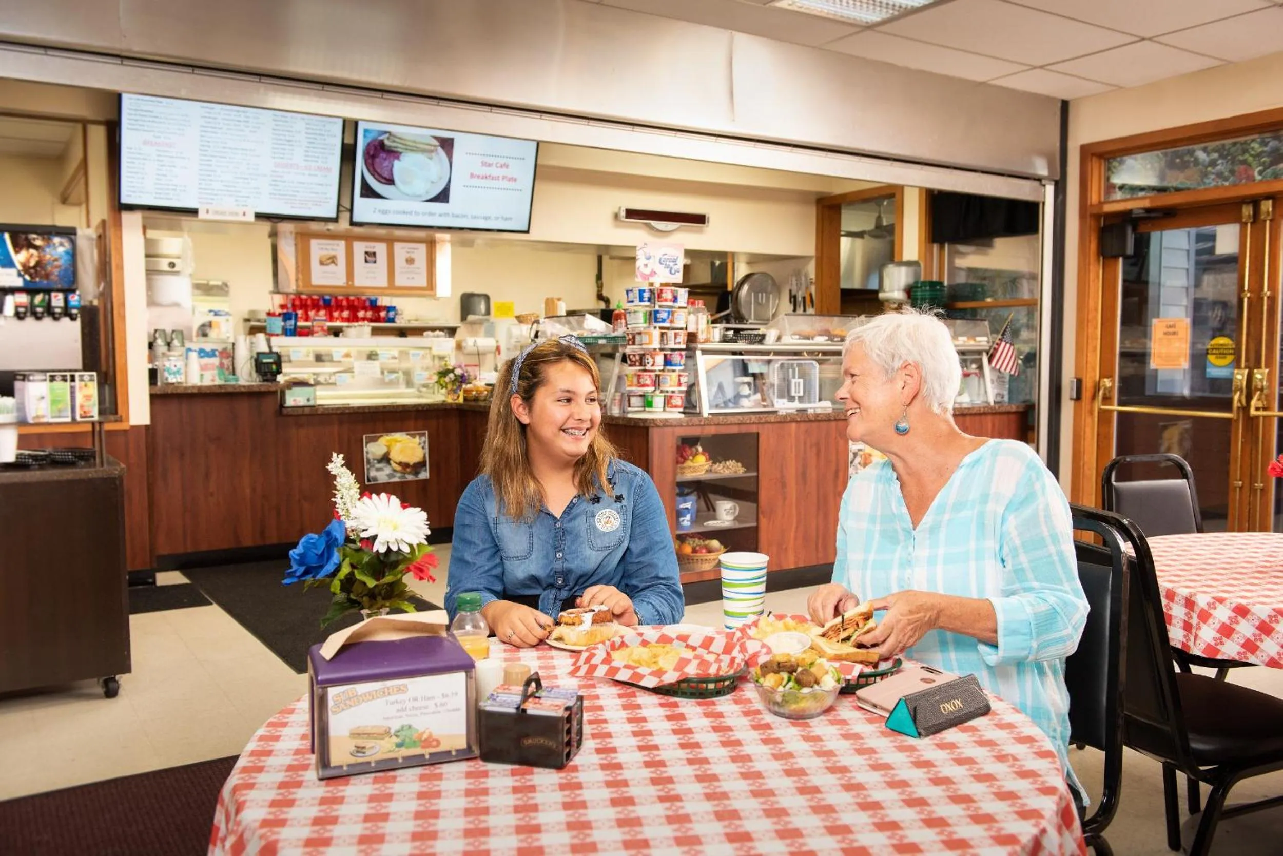 Restaurant/places to eat in Cherry Hill Park