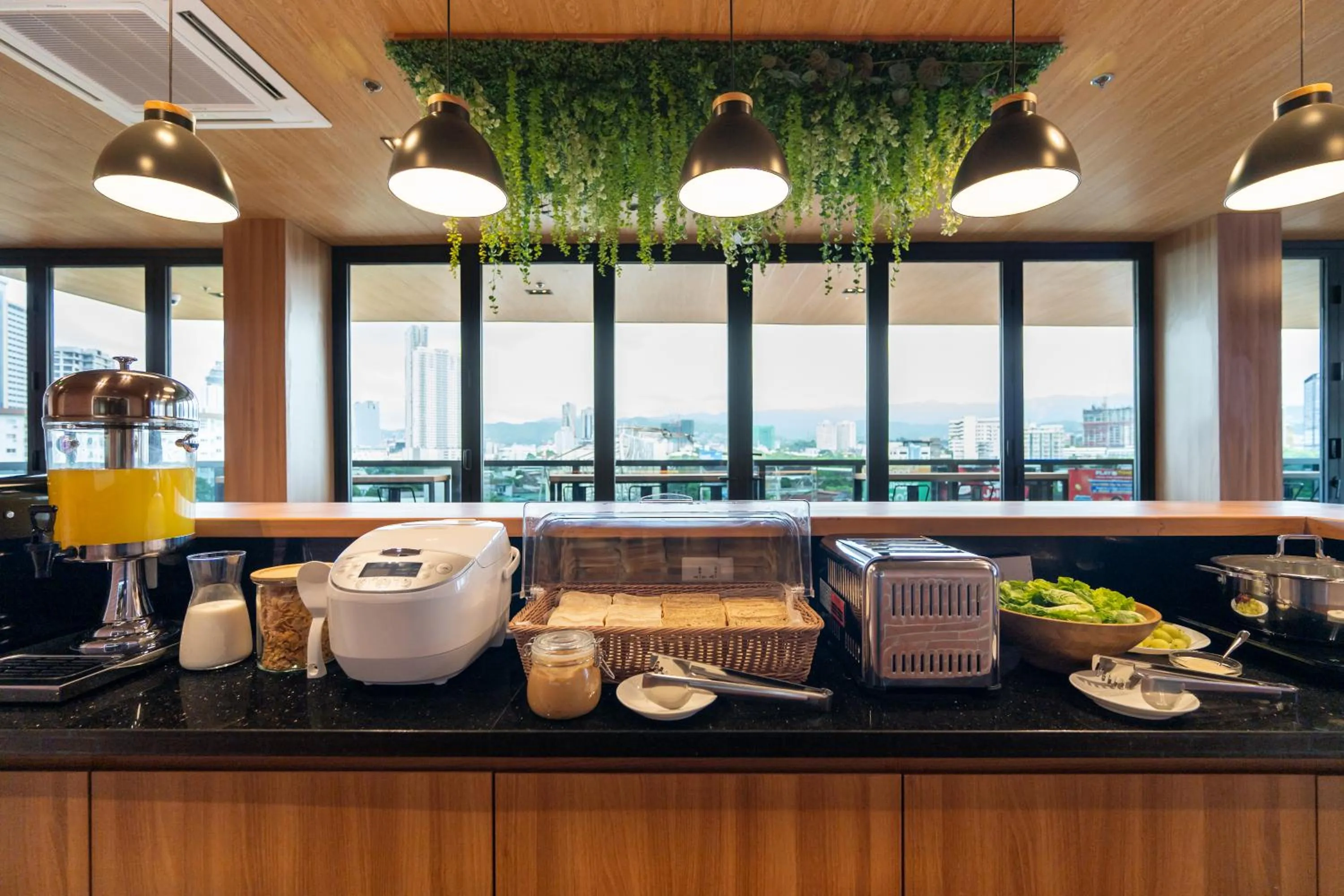 Buffet breakfast in Kokotel Cebu Adira