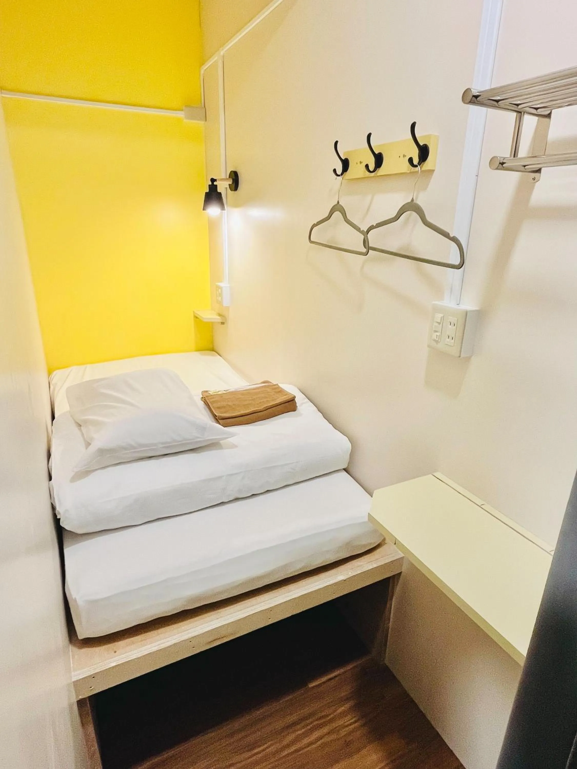 Bed in Hinode Kagurazakaekimae Hotel