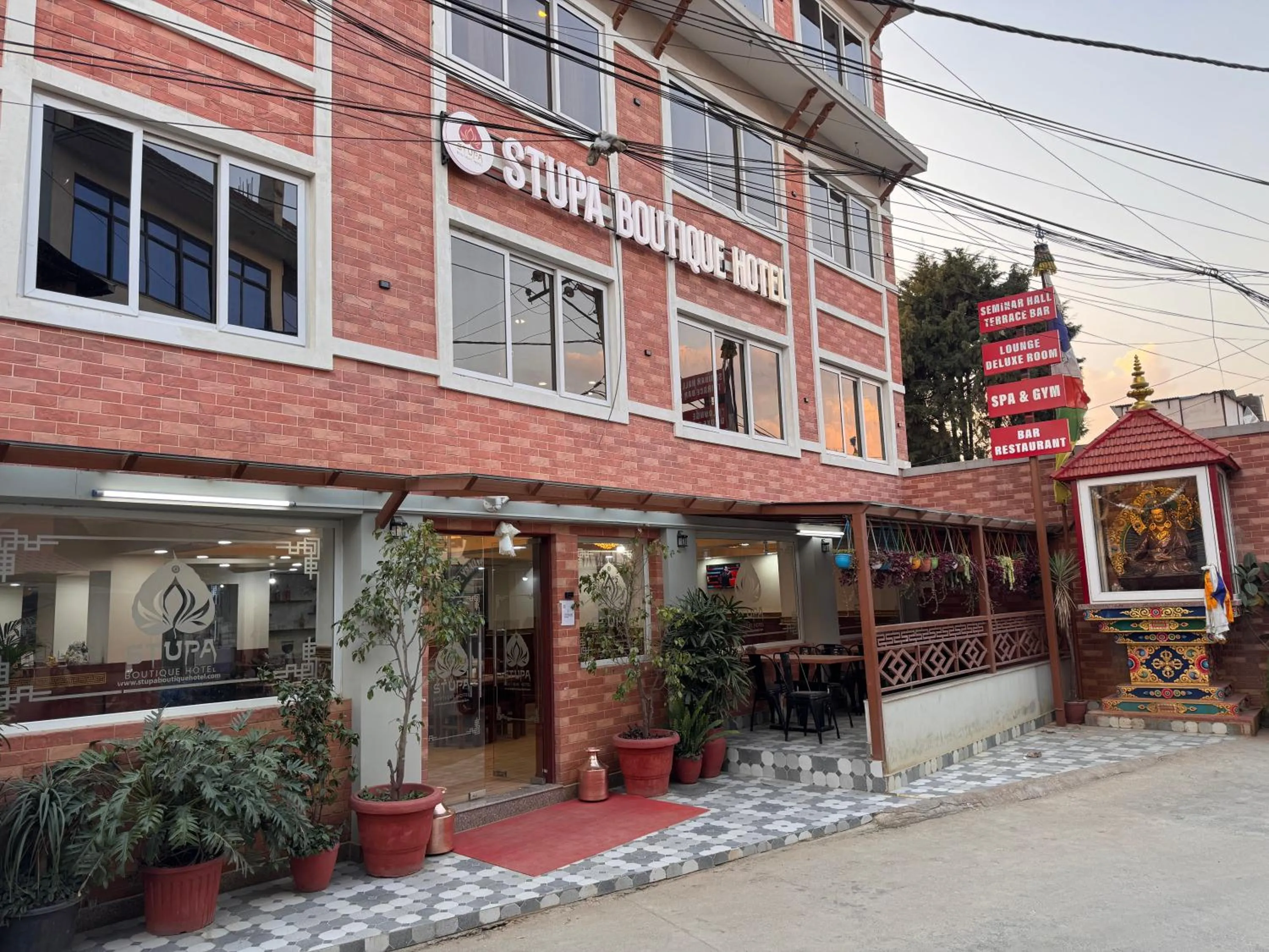 Property building in Stupa Boutique Hotel