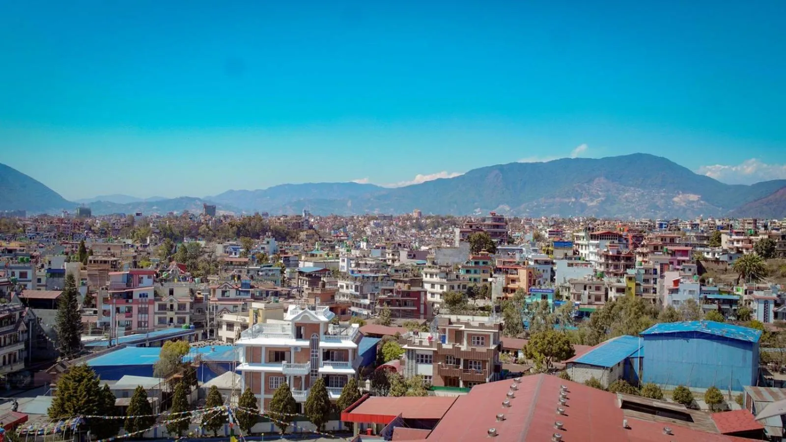 City view in Stupa Boutique Hotel