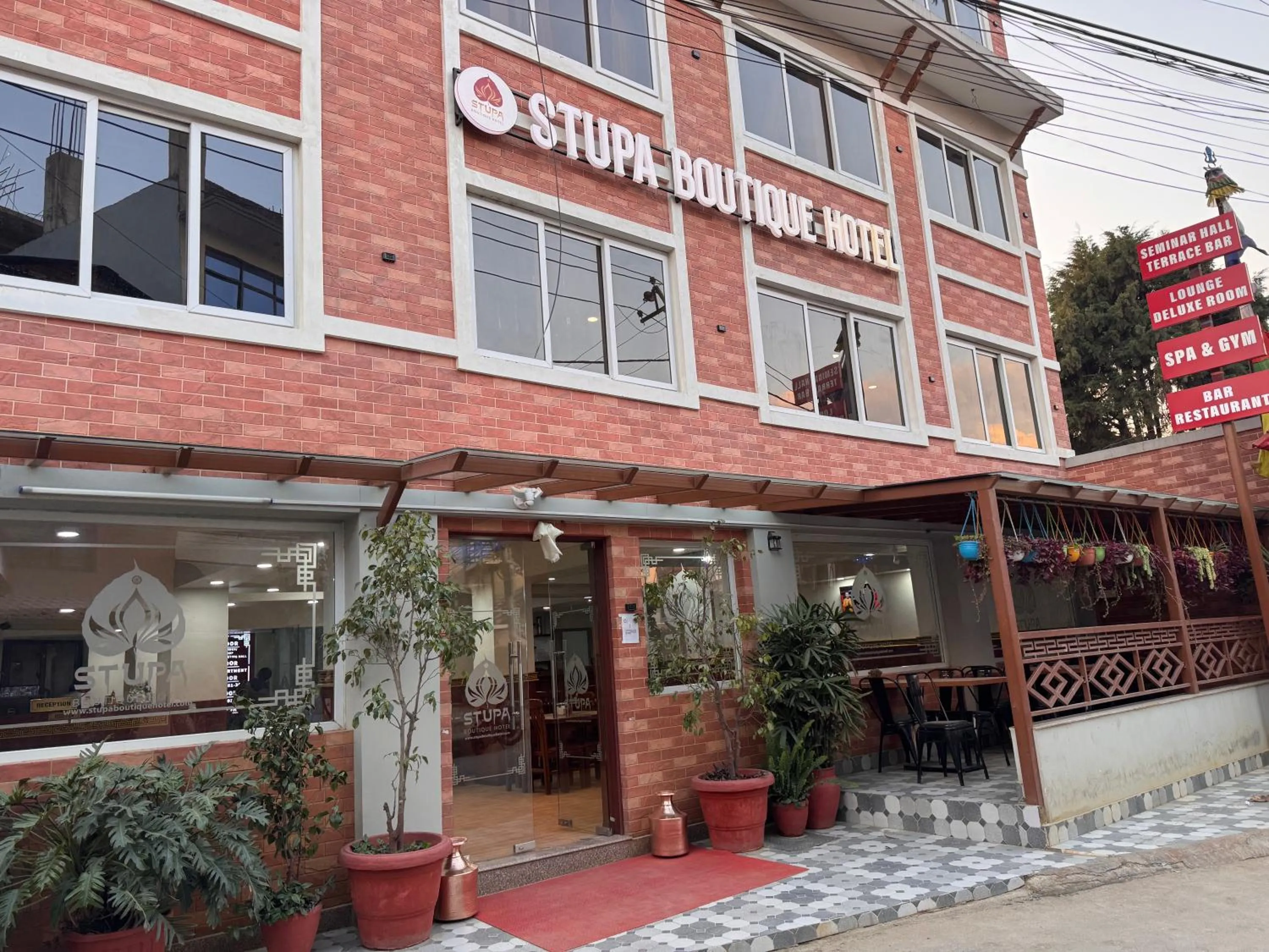 Property building in Stupa Boutique Hotel