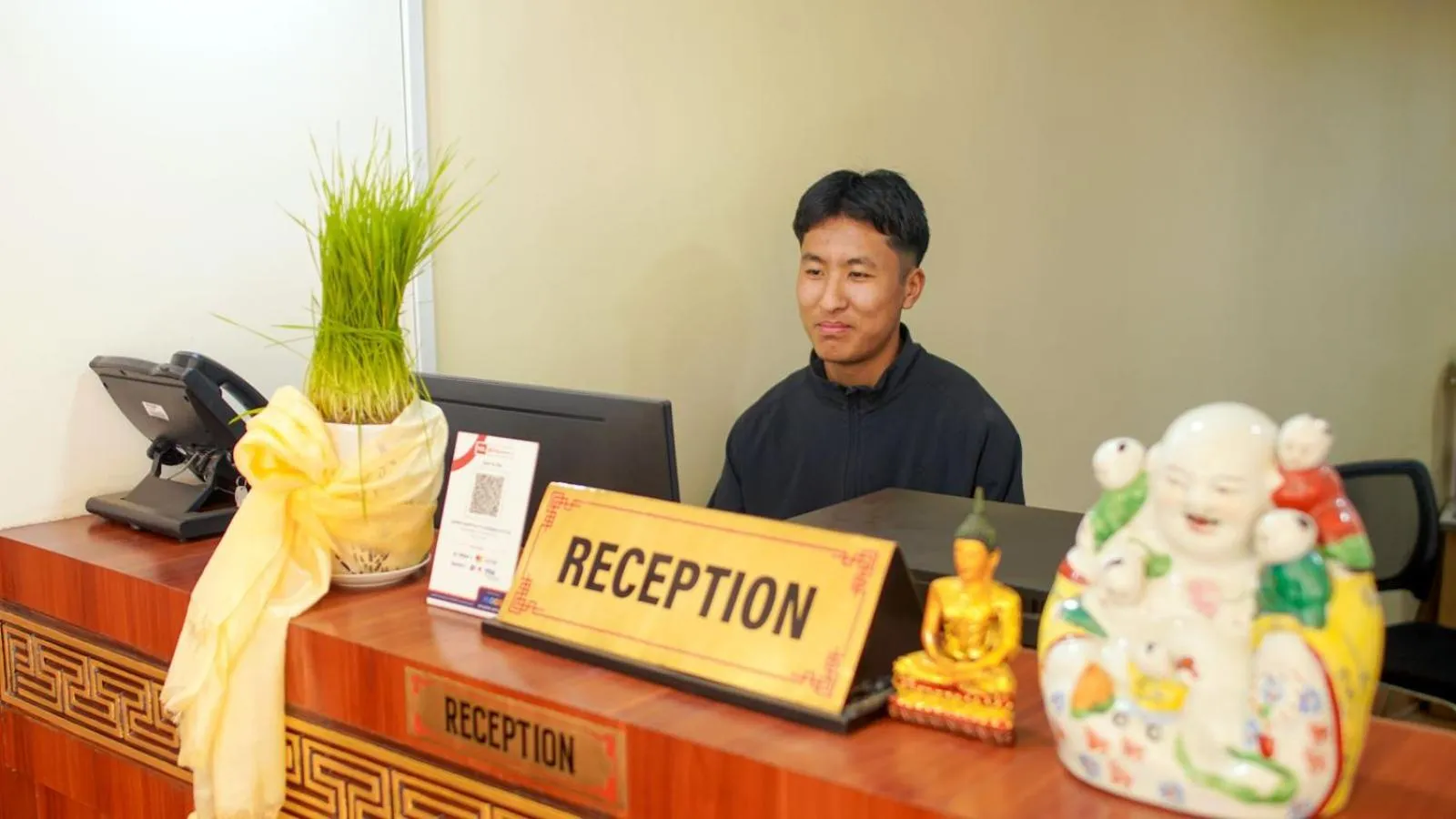 Lobby or reception in Stupa Boutique Hotel