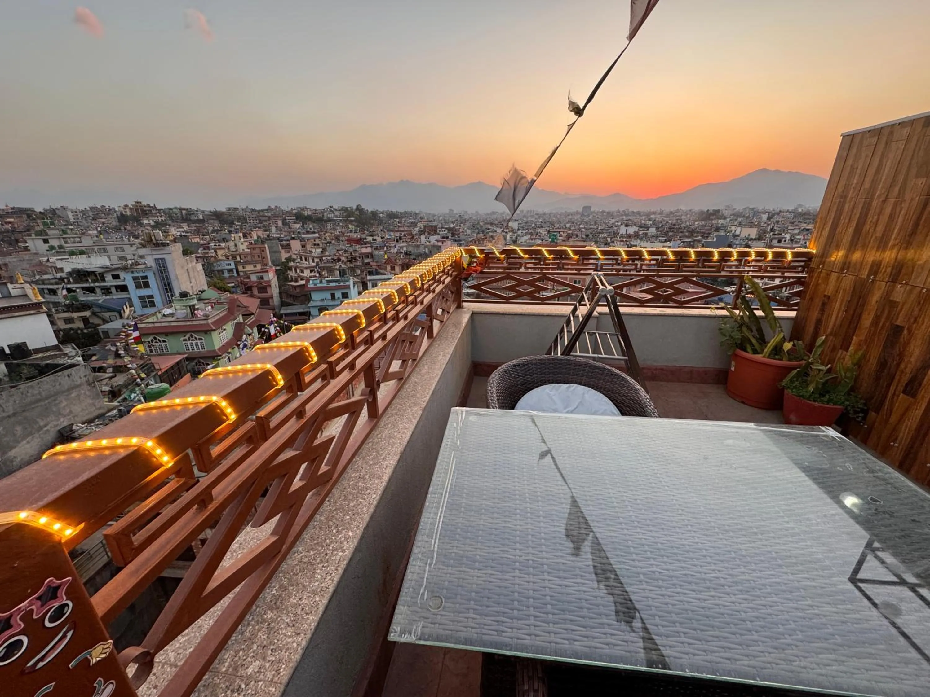 City view in Stupa Boutique Hotel