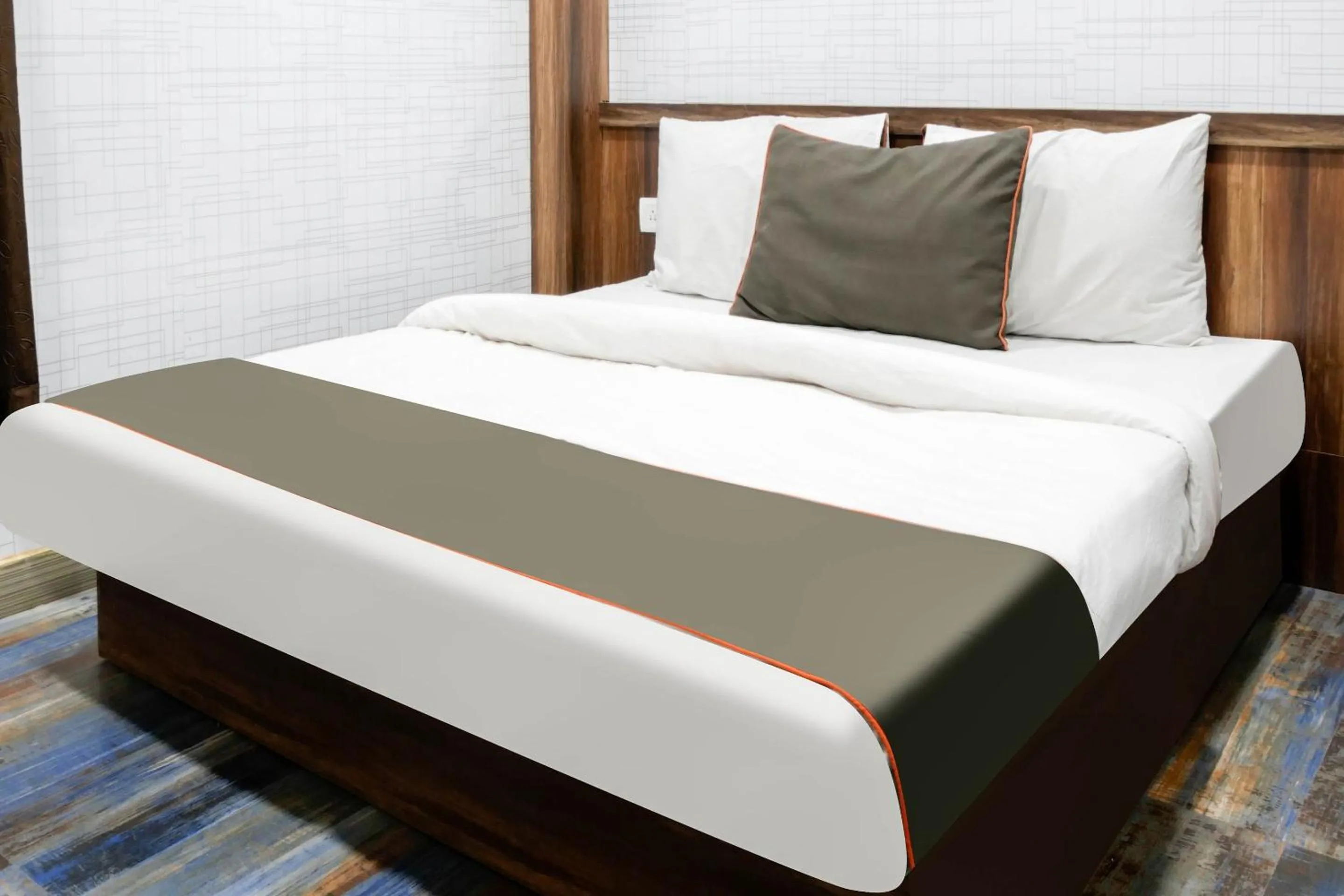 Bedroom, Bed in Super Collection O Hotel Day & Night