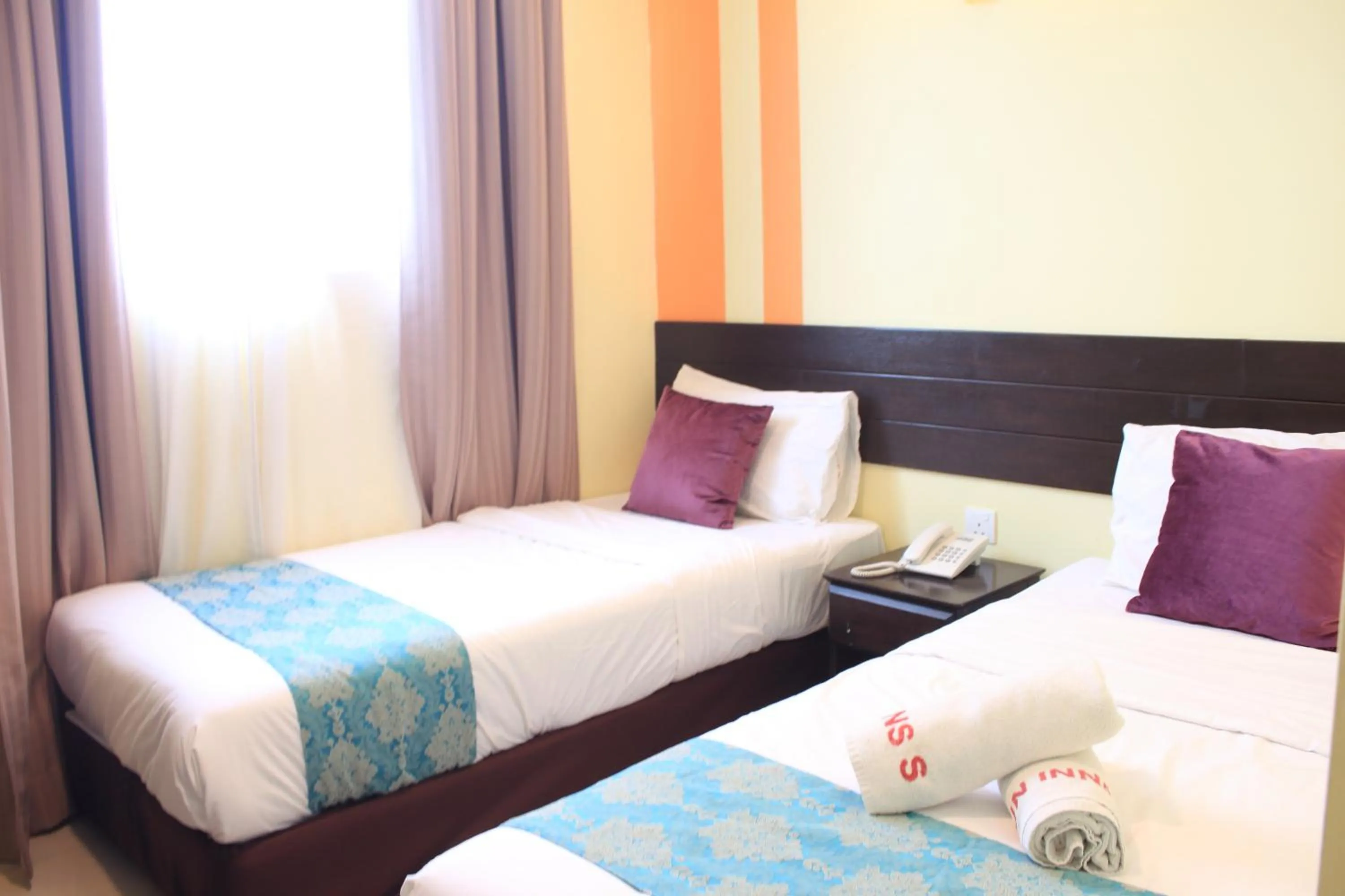 Bed in Sun Inns Hotel KopKastam Kelana Jaya