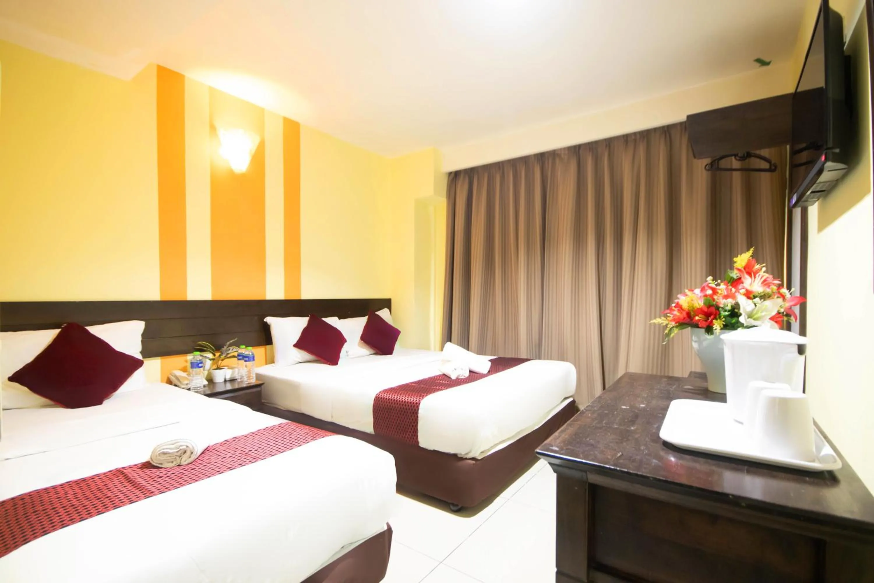 Bed in Sun Inns Hotel KopKastam Kelana Jaya