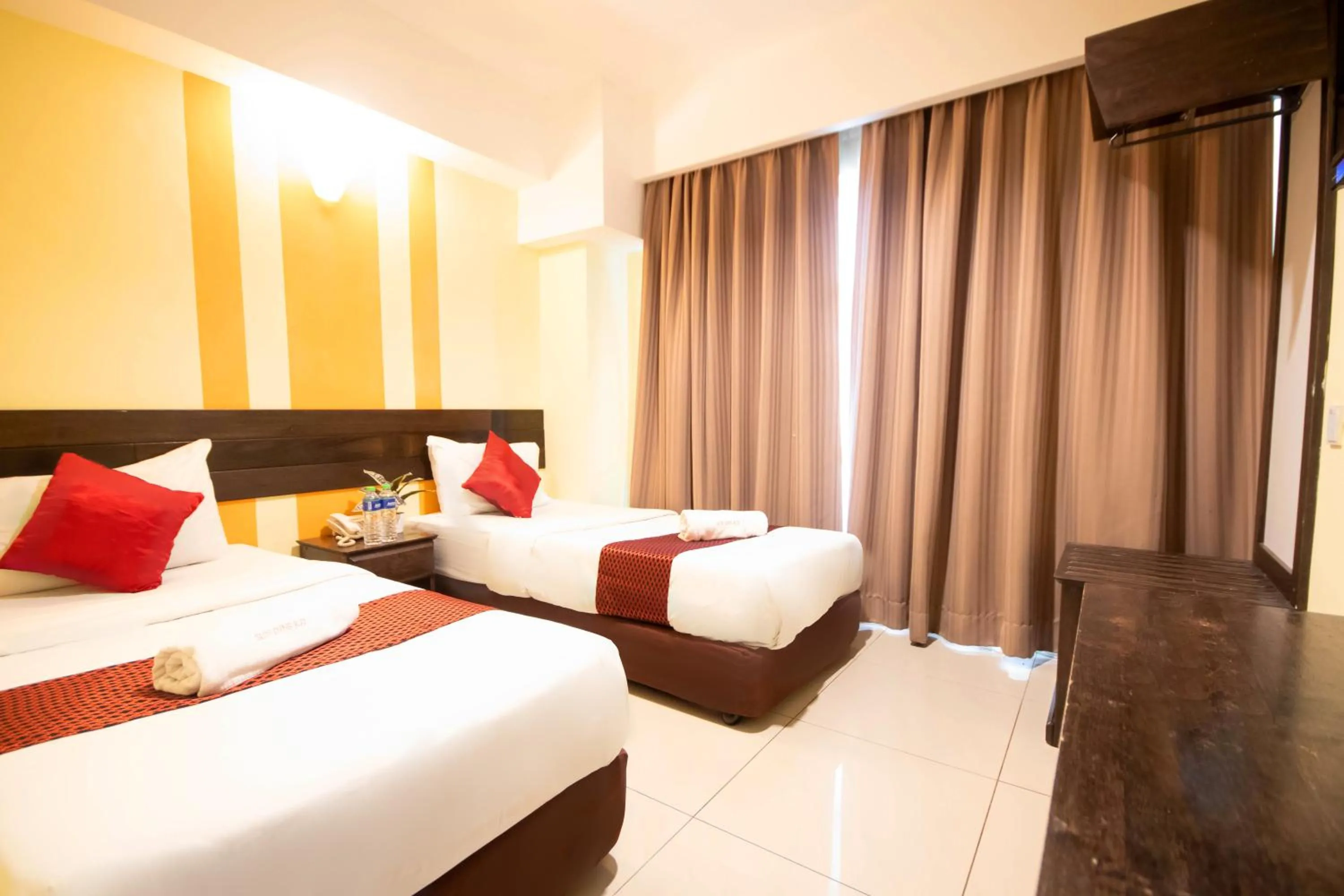 Bed in Sun Inns Hotel KopKastam Kelana Jaya