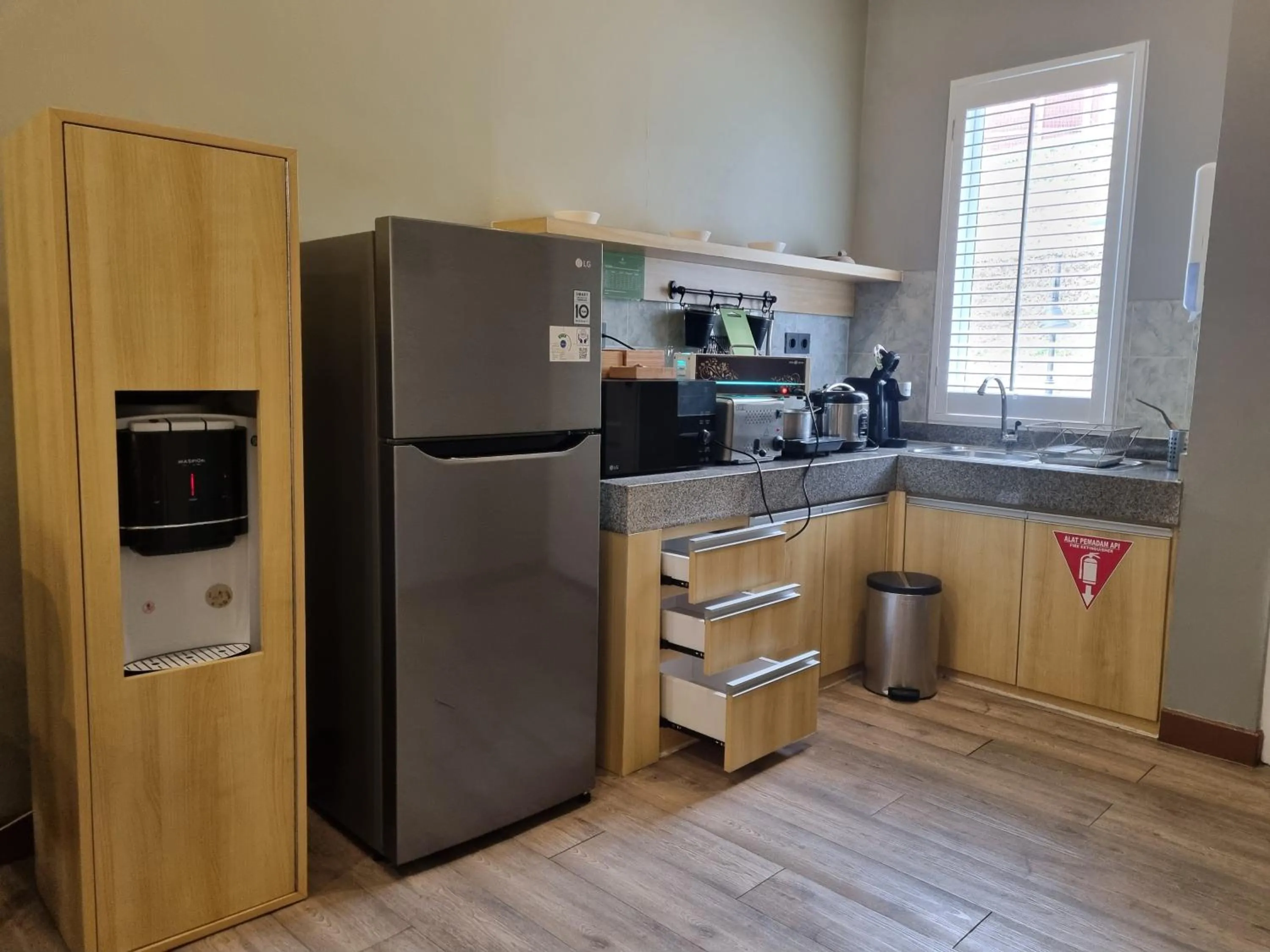 kitchen in Pesona Alam Resort & Spa