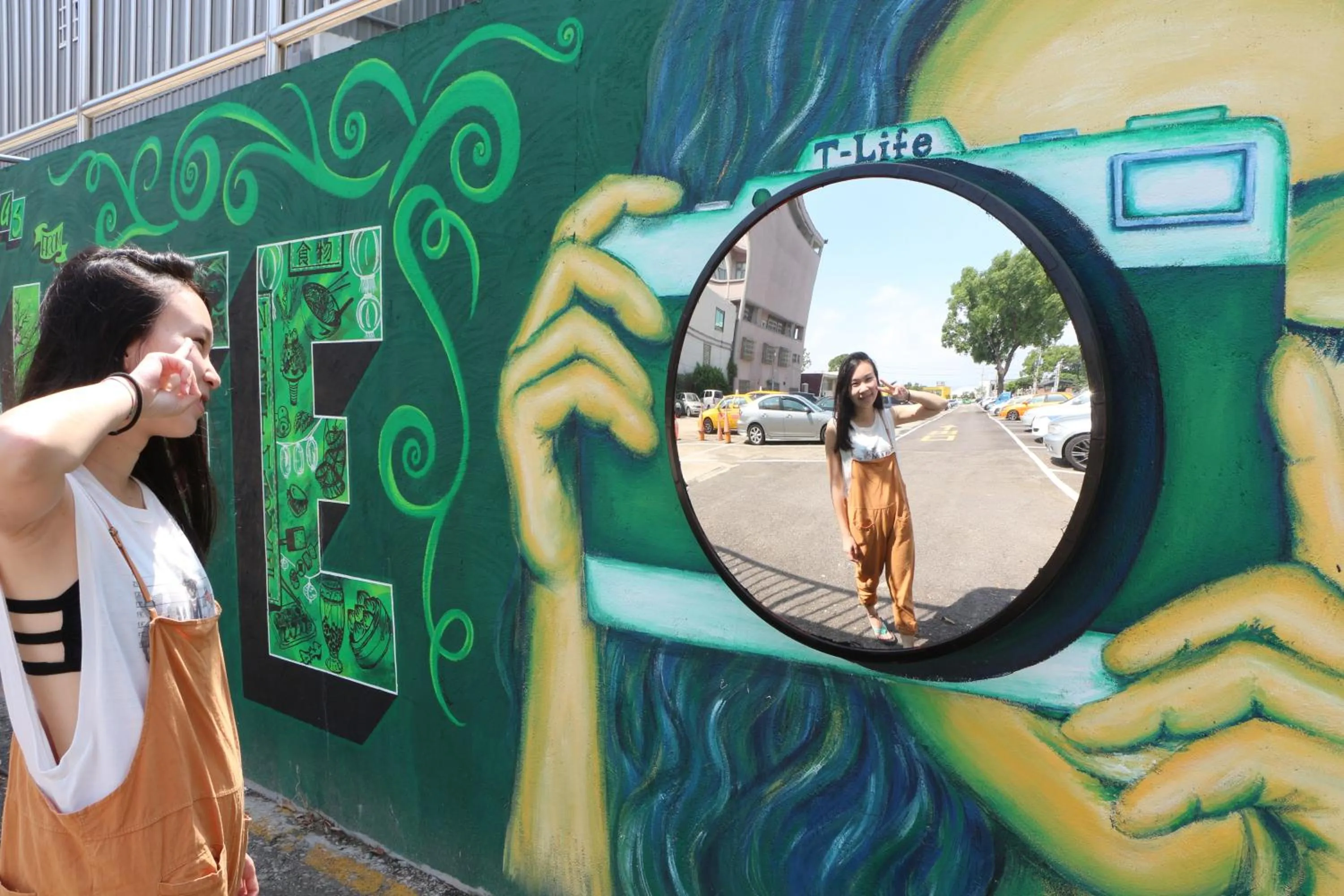 Property building in T-Life Hostel