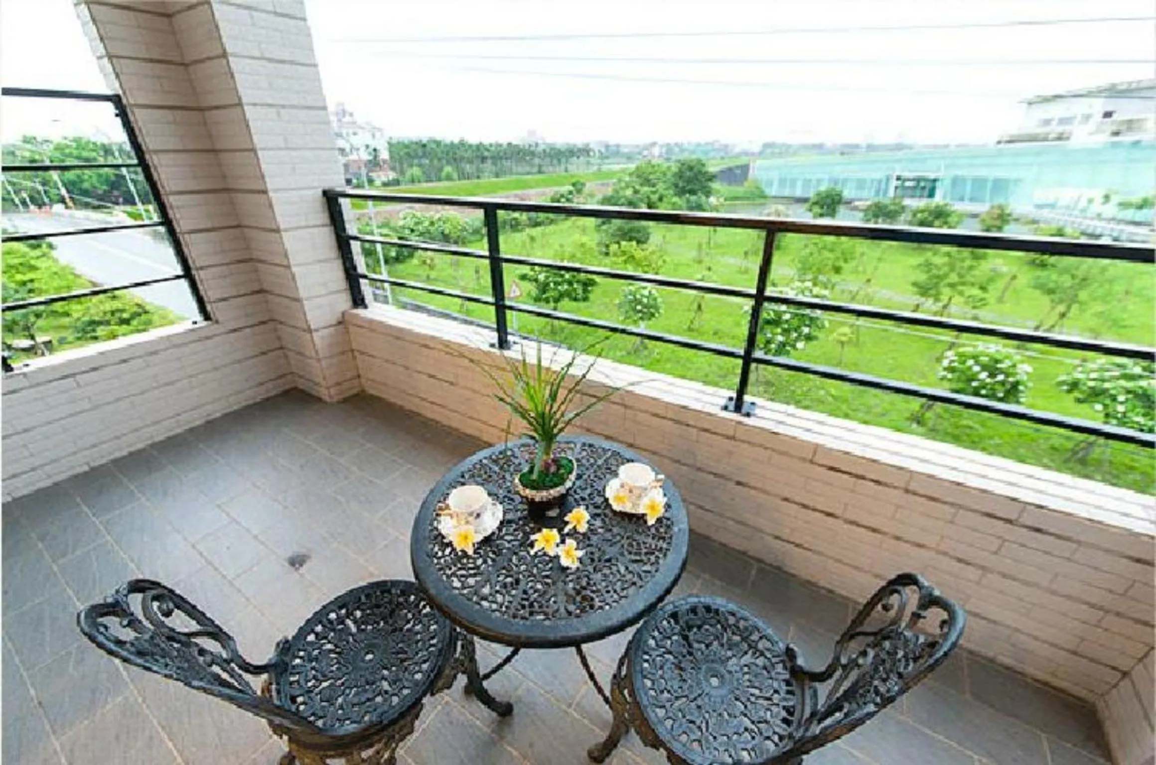 Natural landscape in Rice Countryside