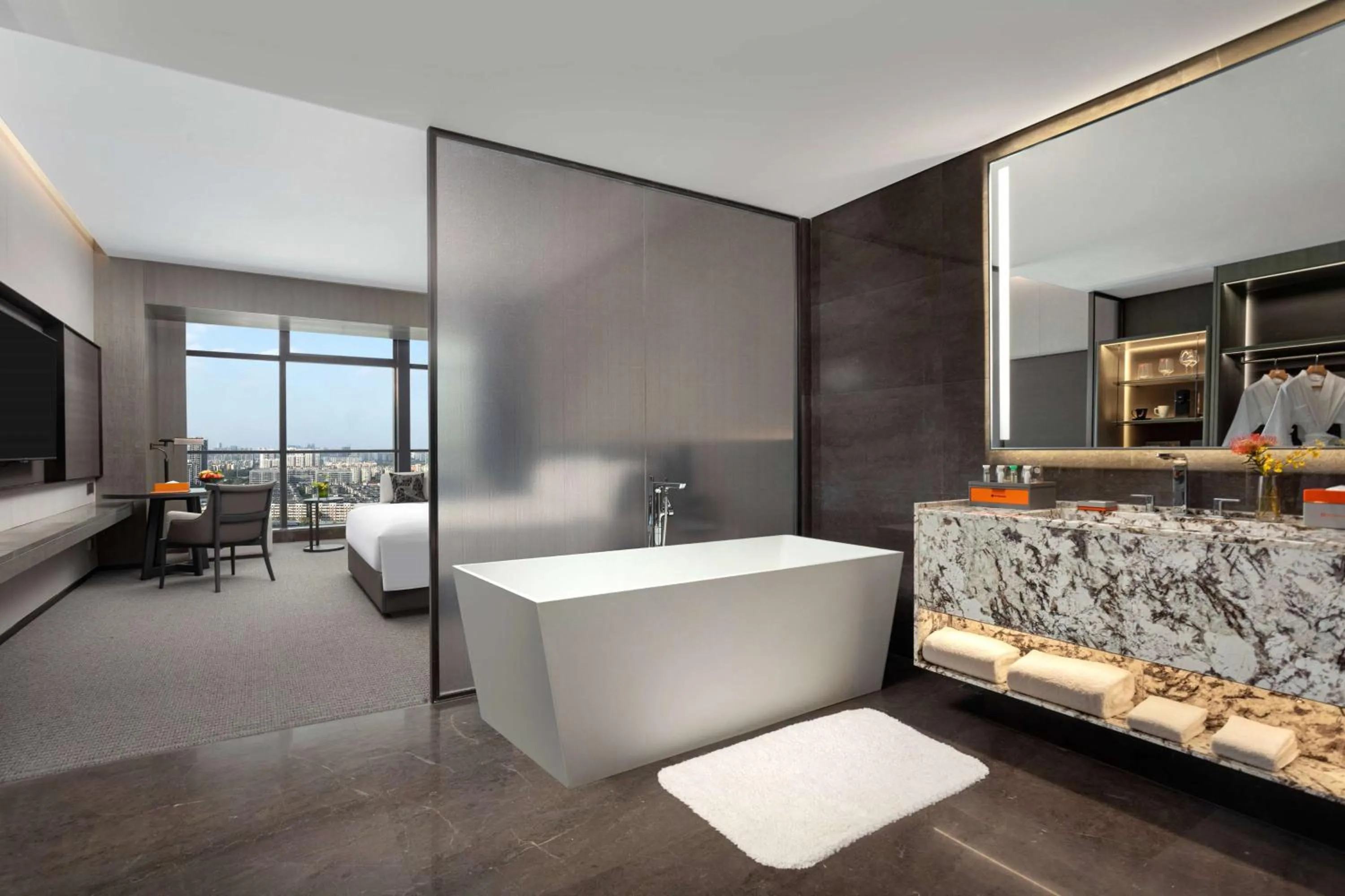 Bathroom in Wyndham Grand Chengdu East