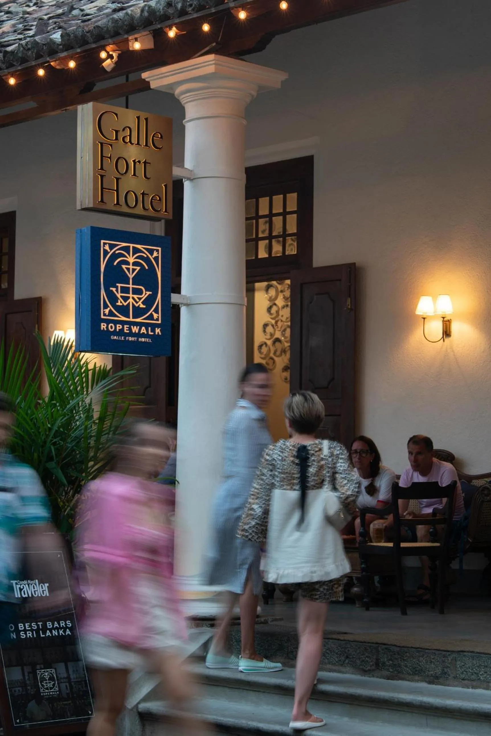 Facade/entrance in Galle Fort Hotel