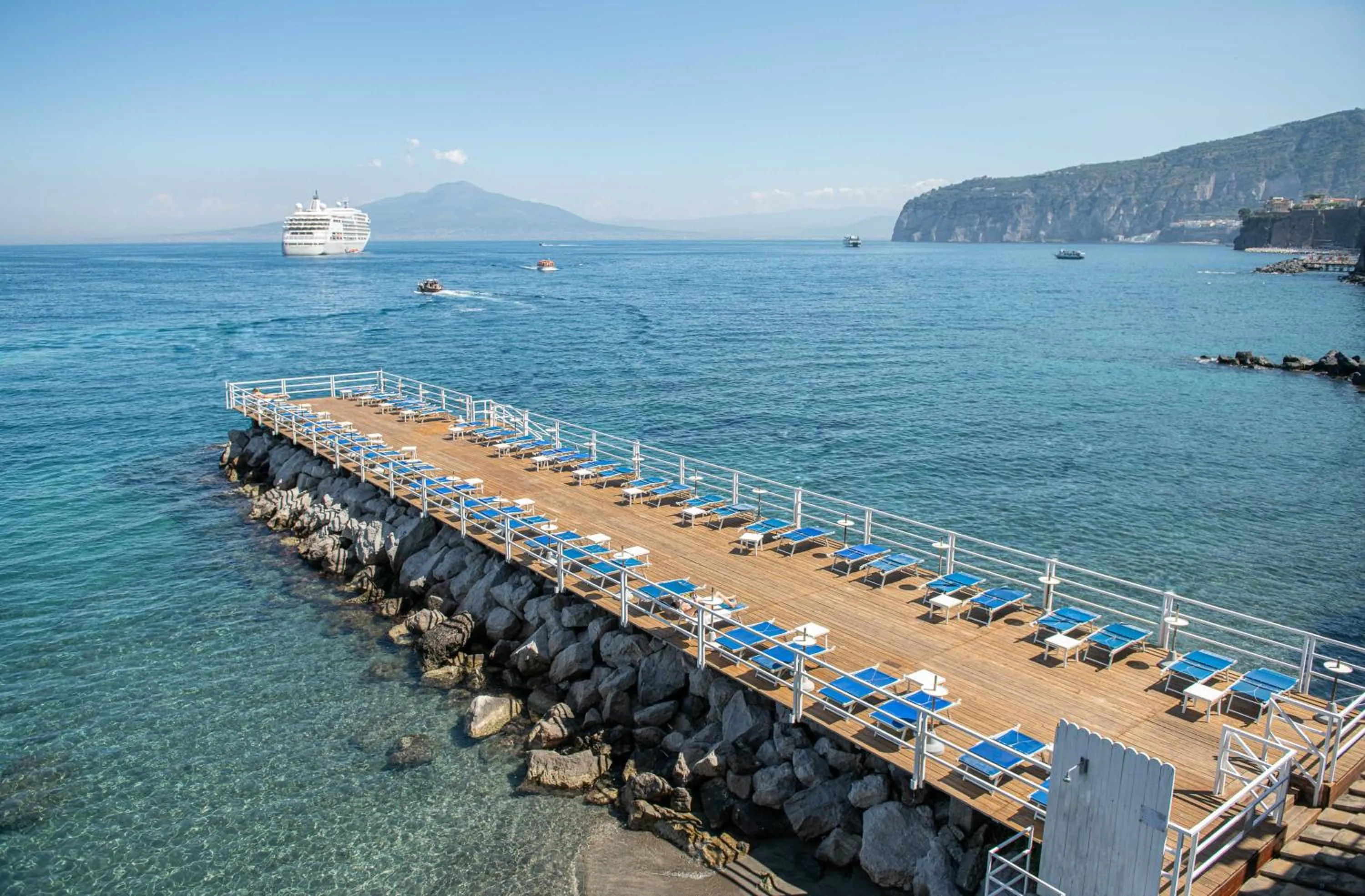 Solarium in Grand Hotel Europa Palace Sorrento
