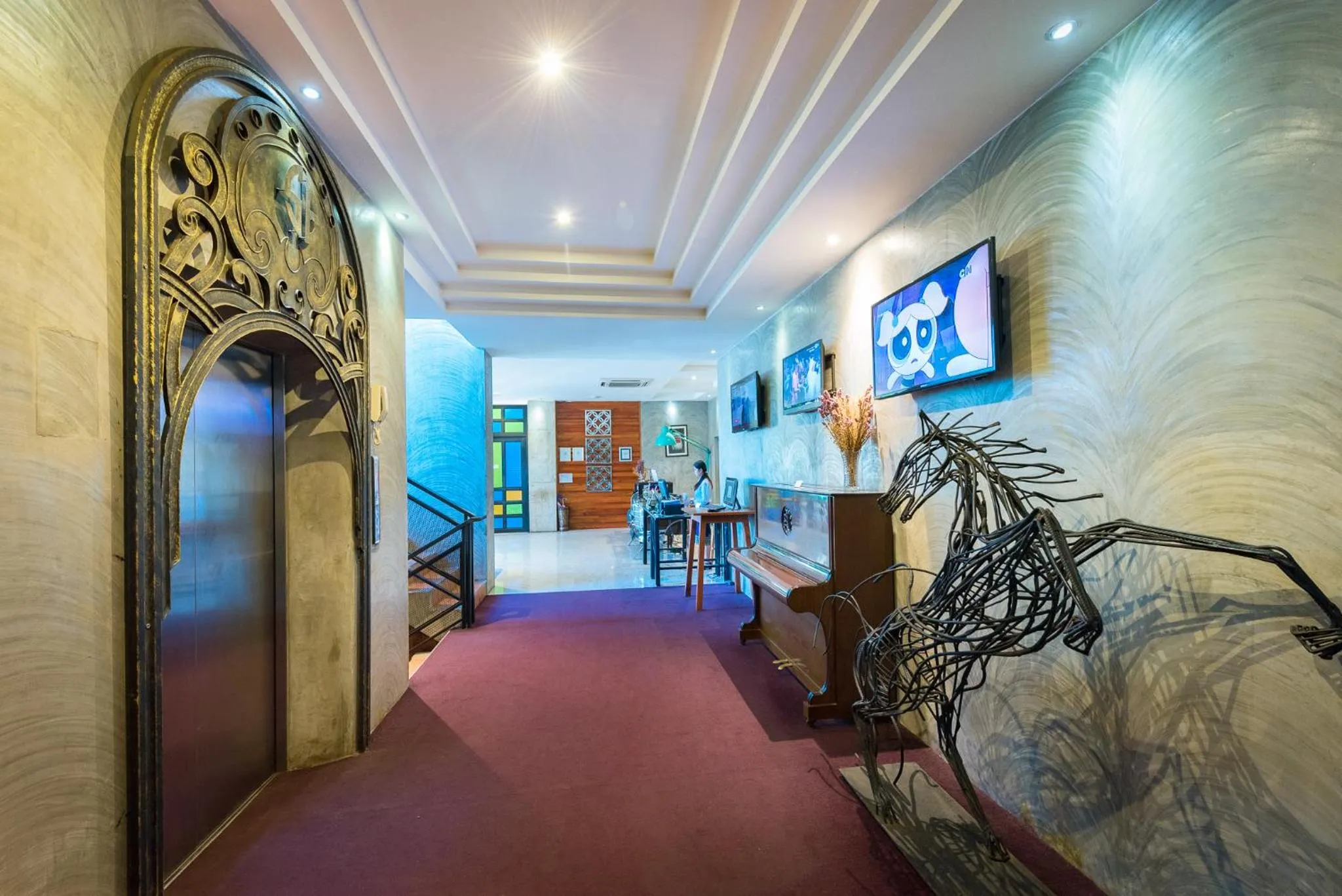 Lobby or reception in S Park Design Hotel