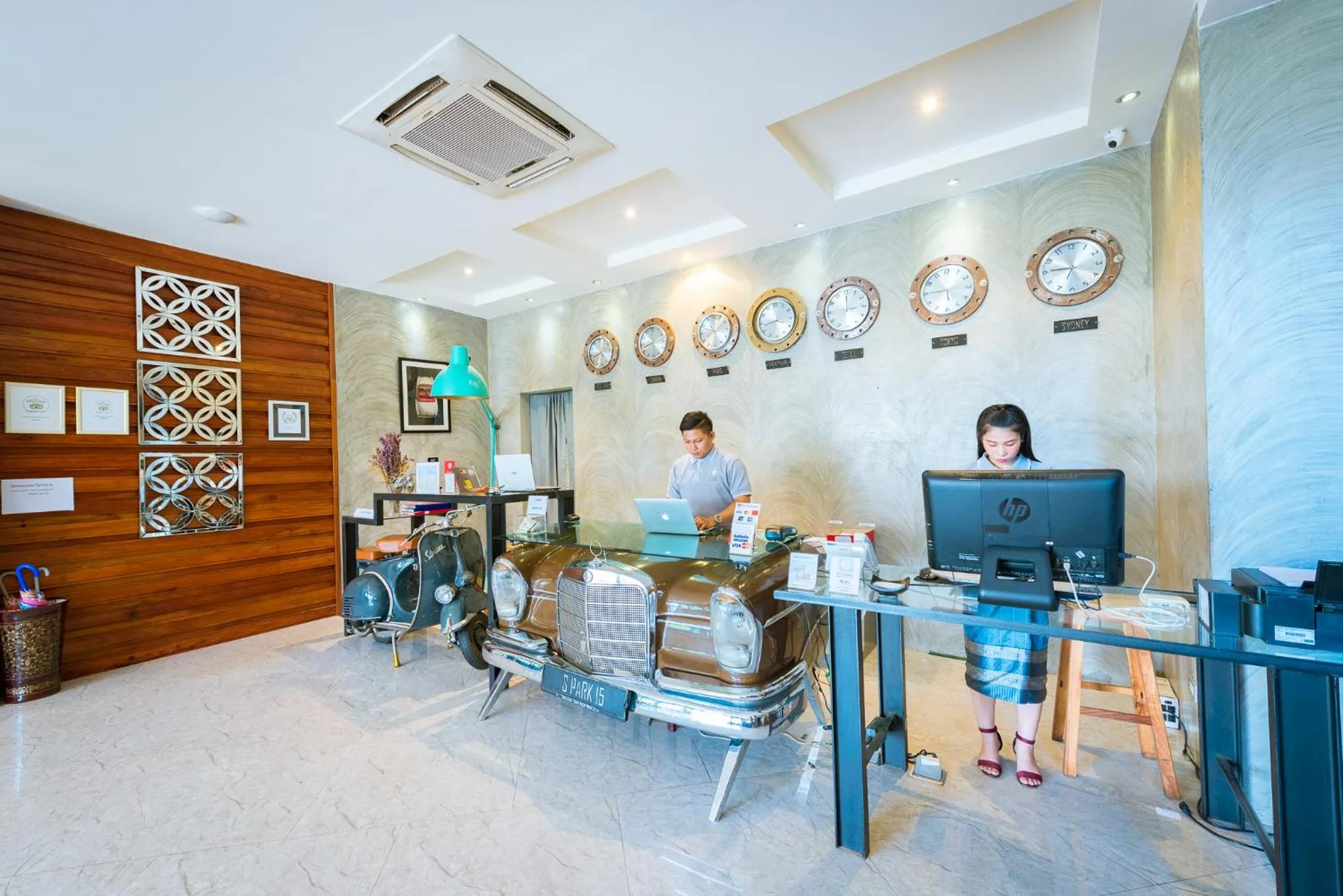 Lobby or reception in S Park Design Hotel