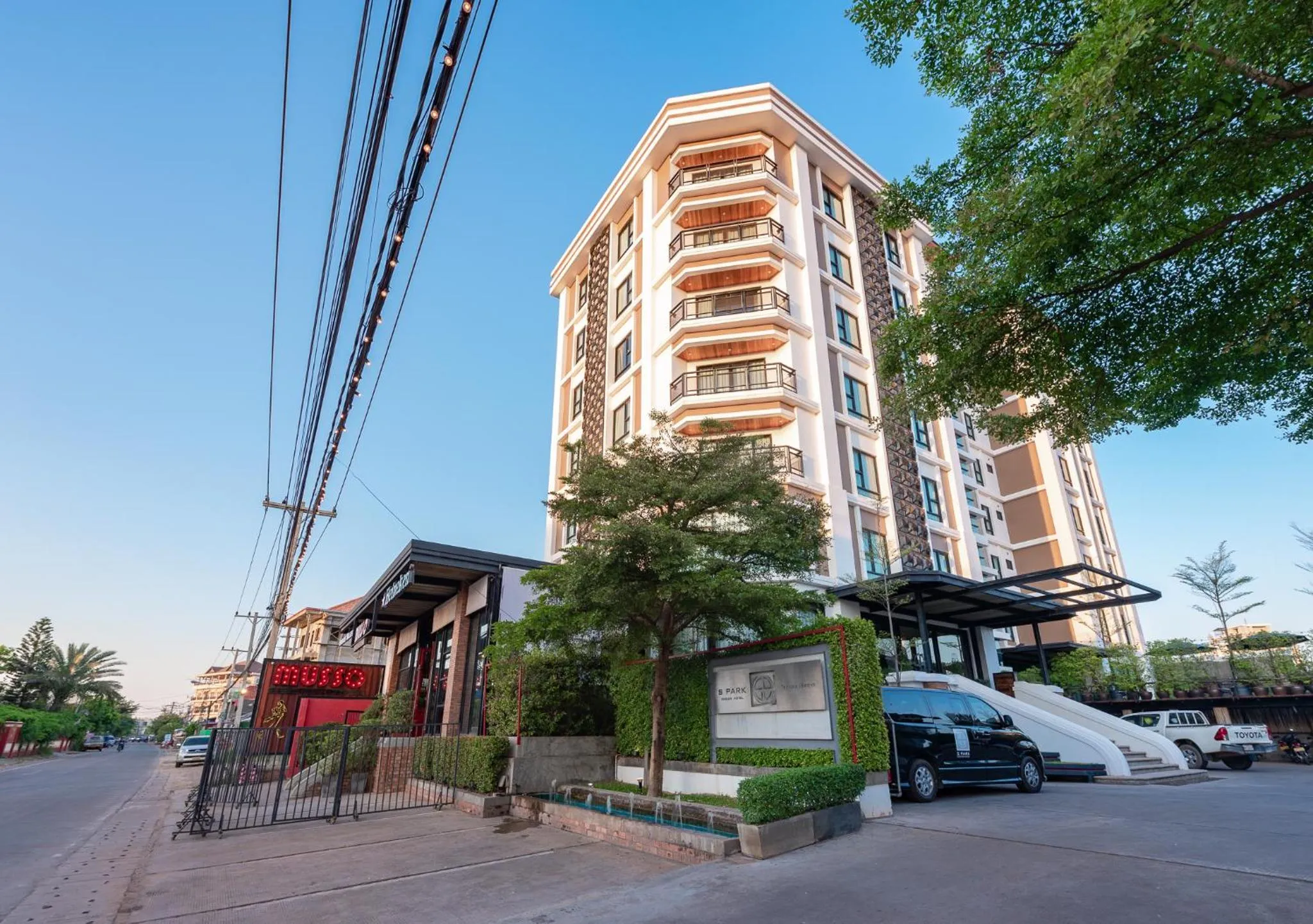 Property building in S Park Design Hotel