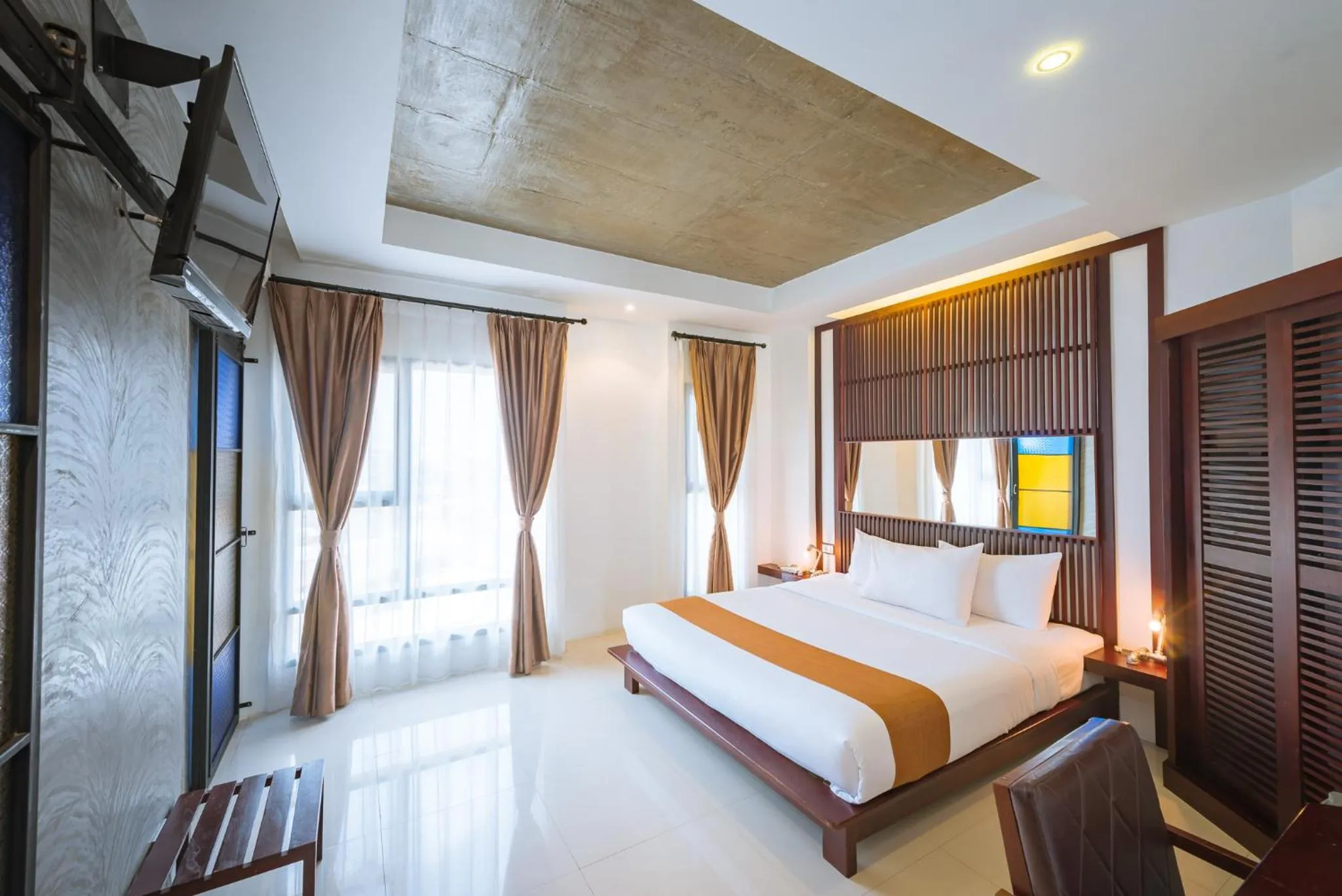 Bedroom, Bed in S Park Design Hotel