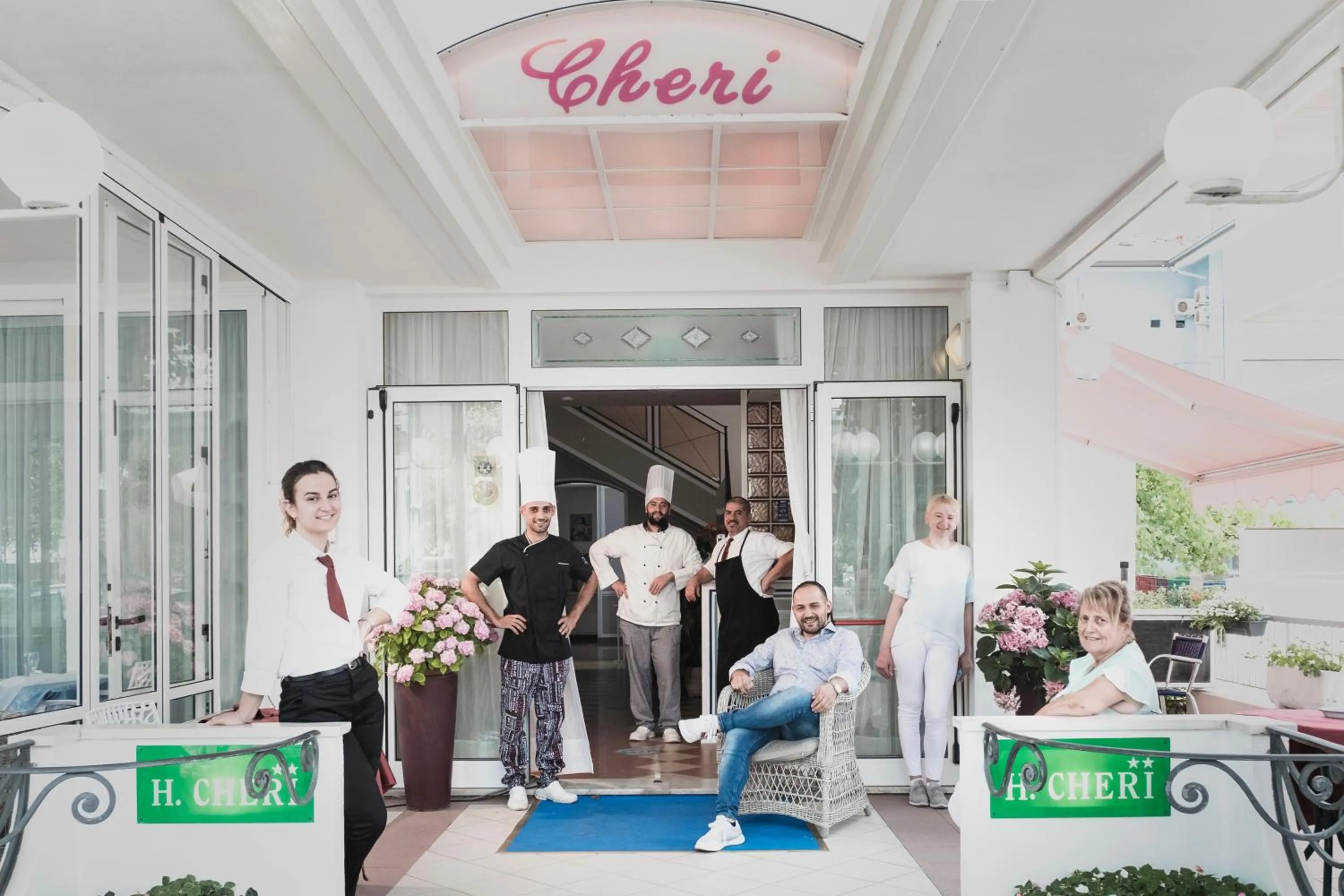 Staff in Hotel Cheri