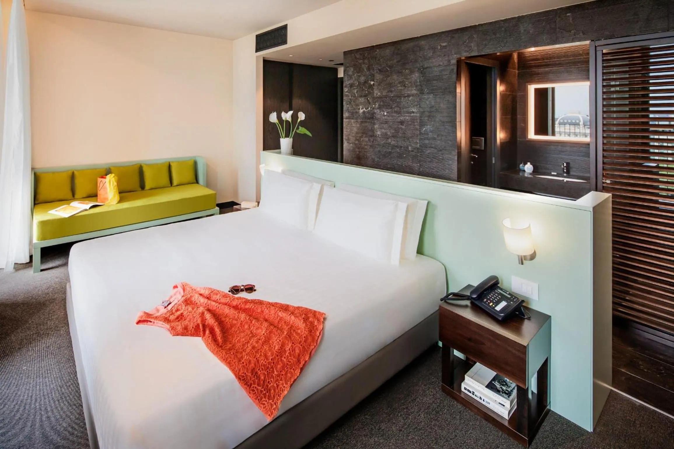 Bedroom, Bed in Glam Milano