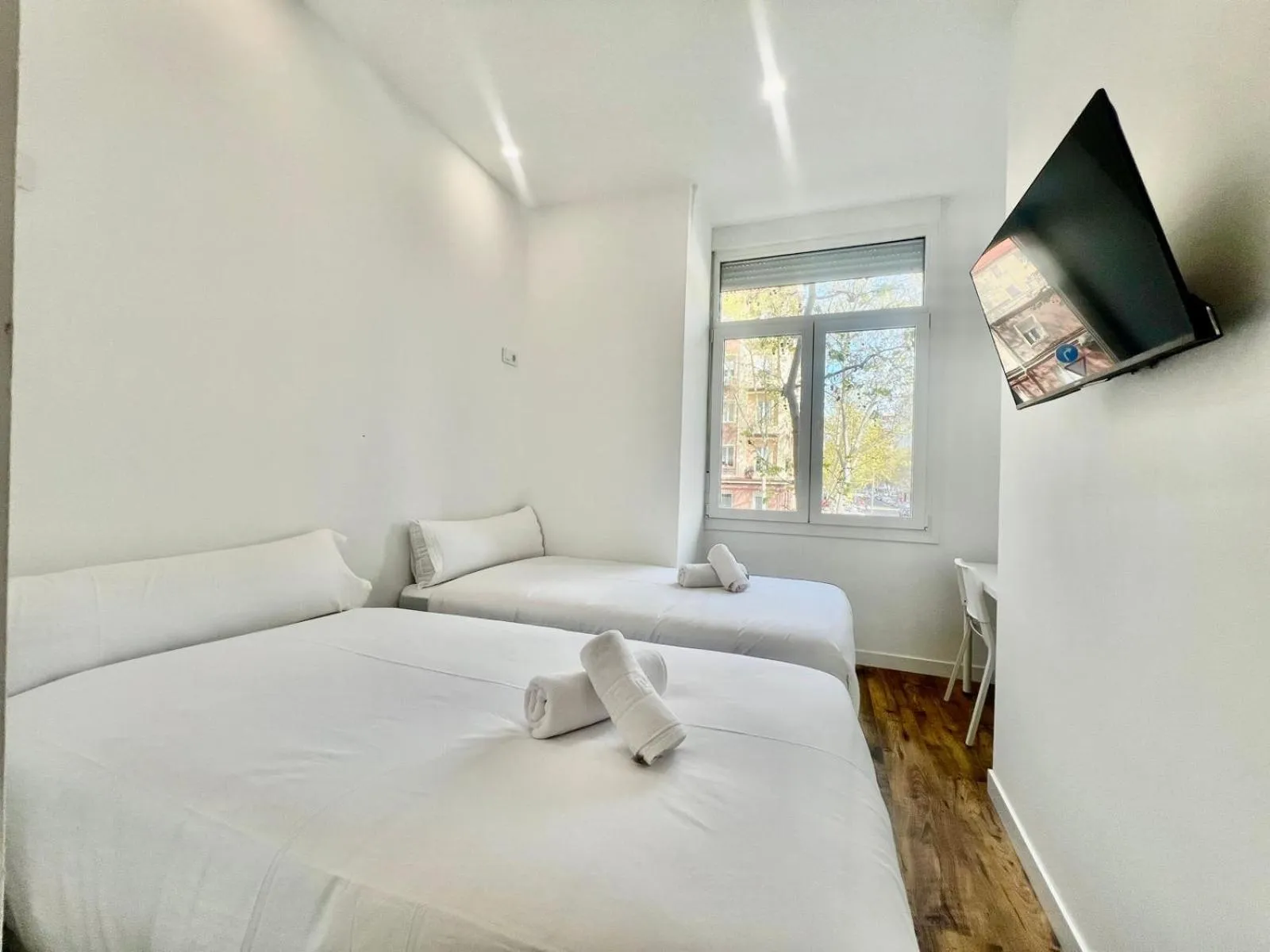 Bed in Hostal Bernabeu