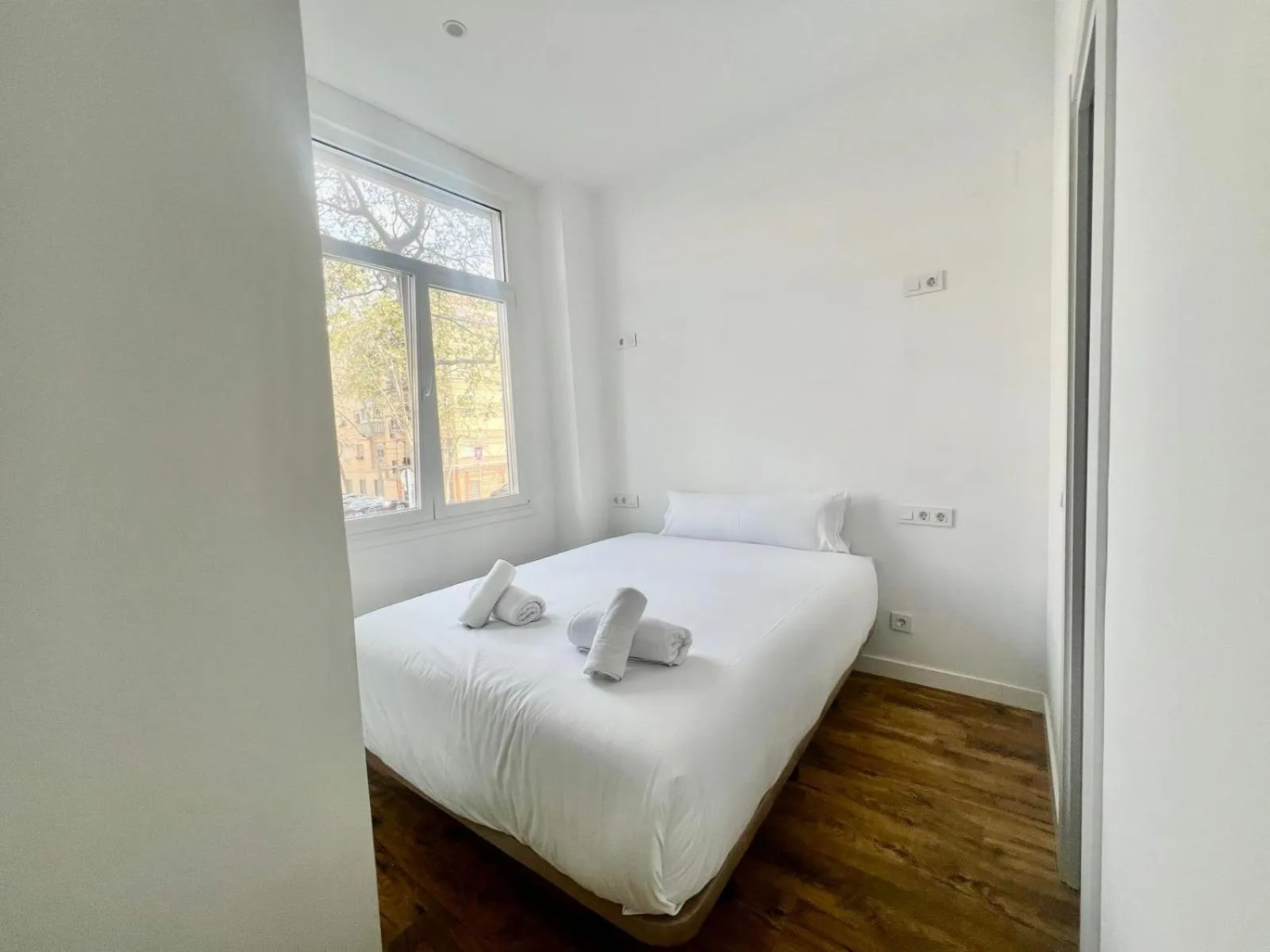 Bed in Hostal Bernabeu