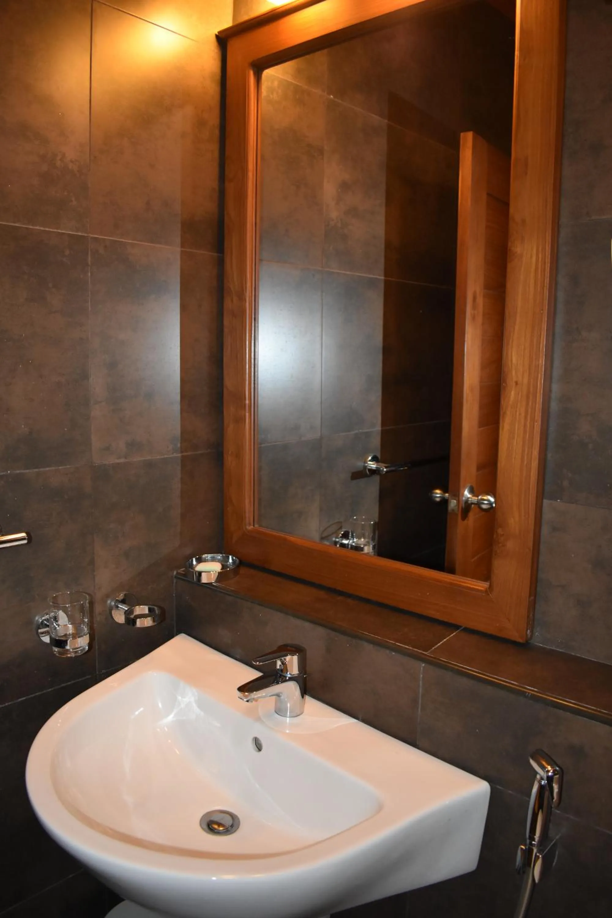 Bathroom in Port View City Hotel