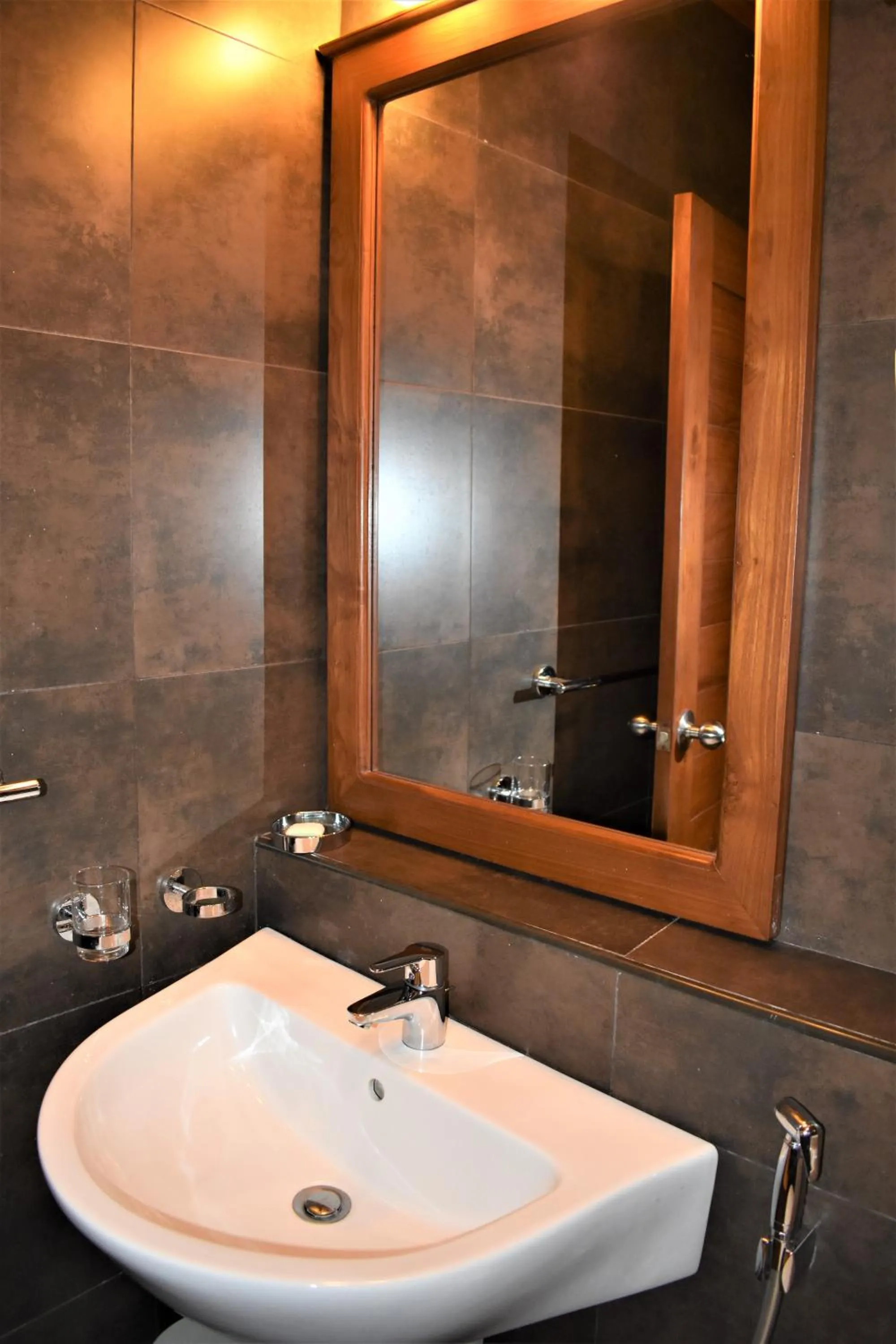 Bathroom in Port View City Hotel