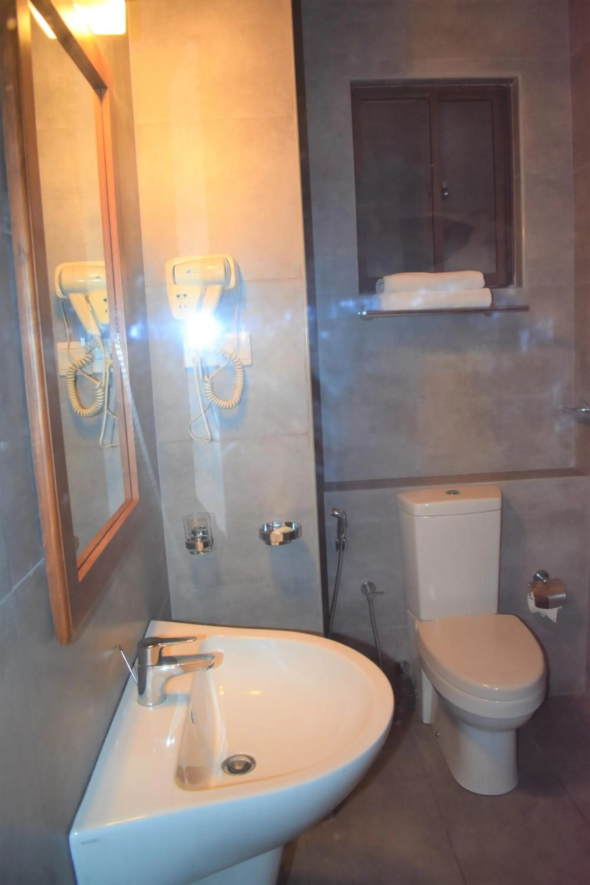 Bathroom in Port View City Hotel