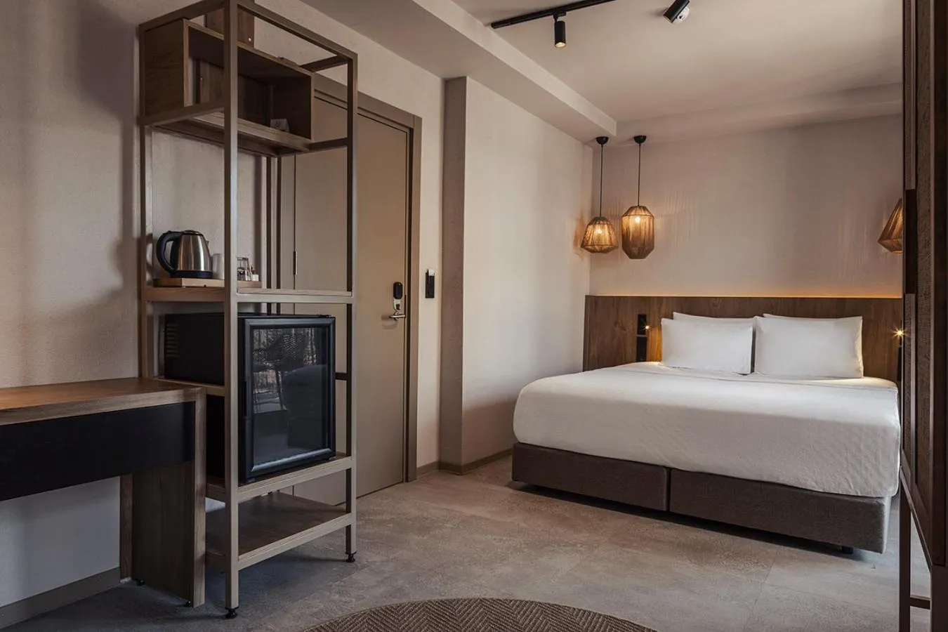 Bedroom, Bed in En Vie Beach Boutique Hotel - Adults Only