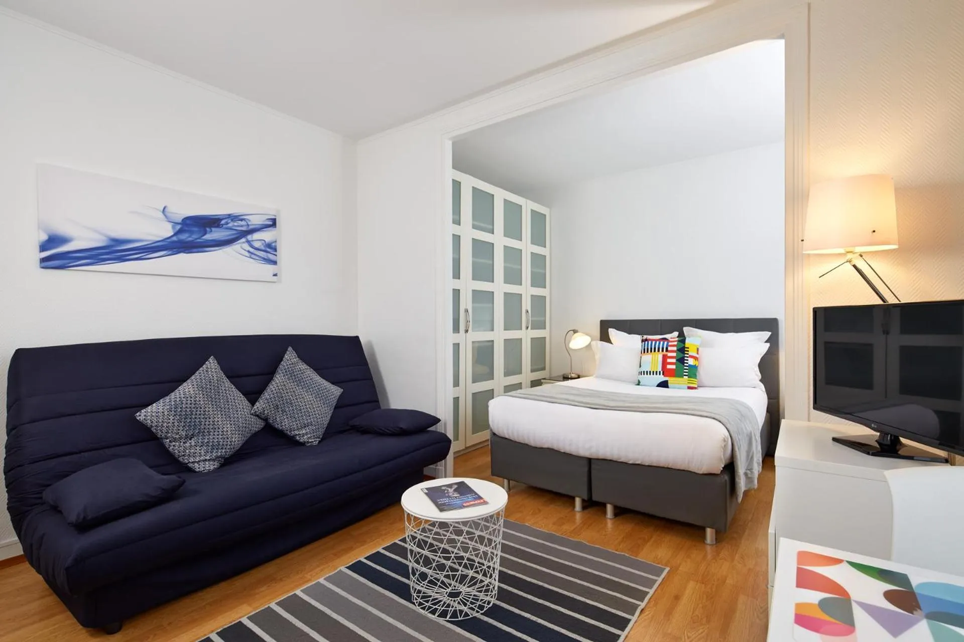 Photo of the whole room, Bed in Hotel Résidence Paris Asnières