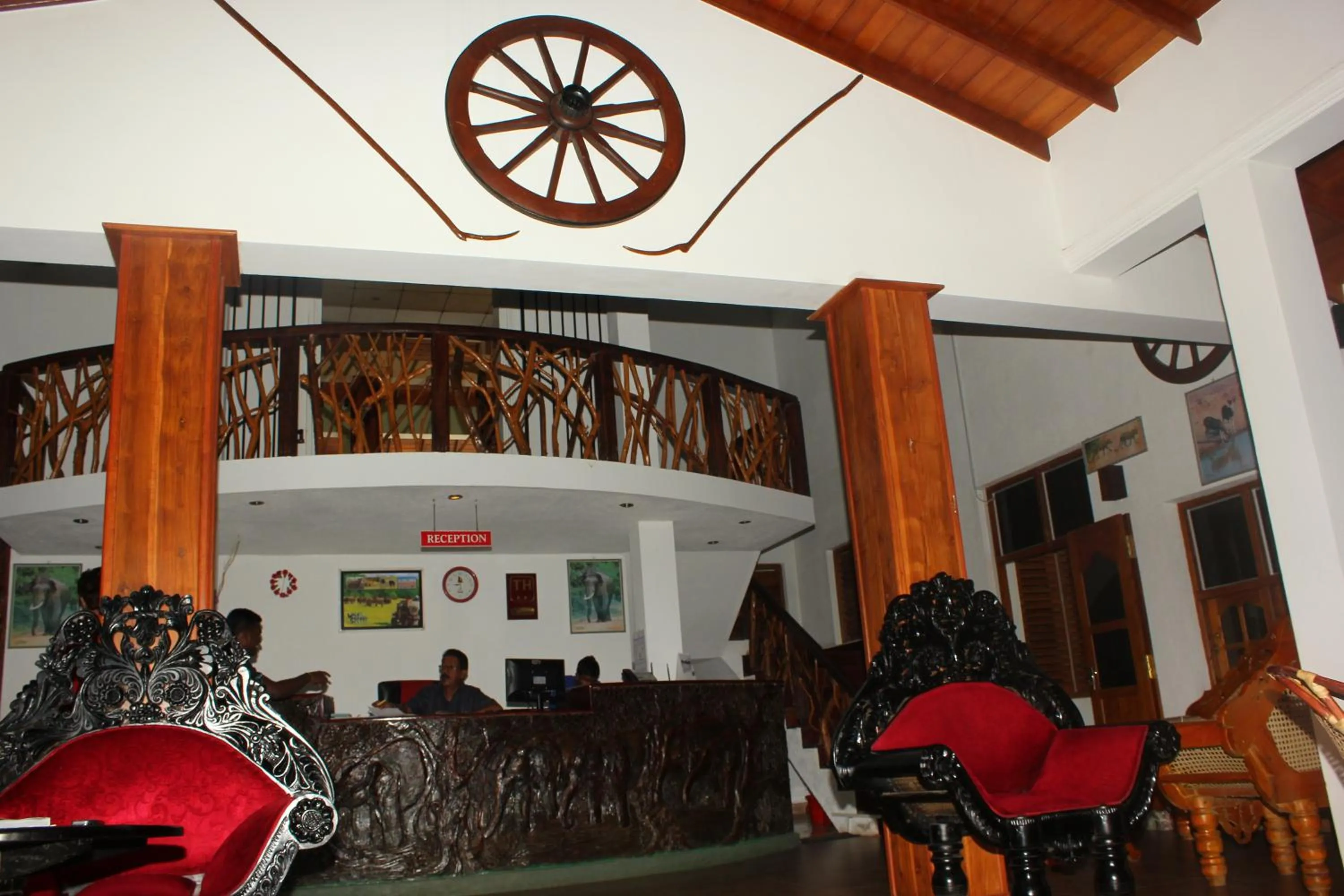 Lobby or reception in Wila Safari Hotel