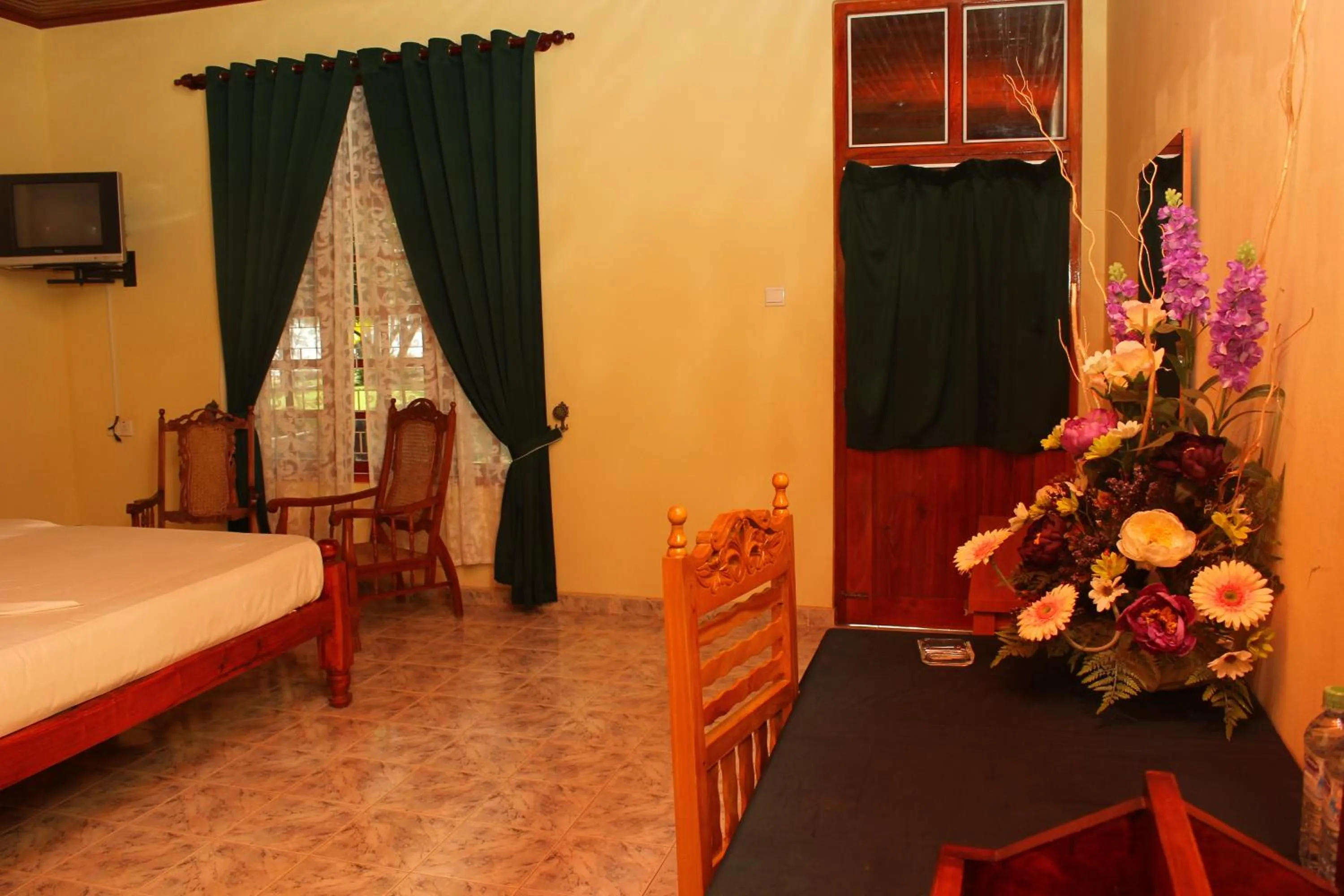 Decorative detail in Wila Safari Hotel