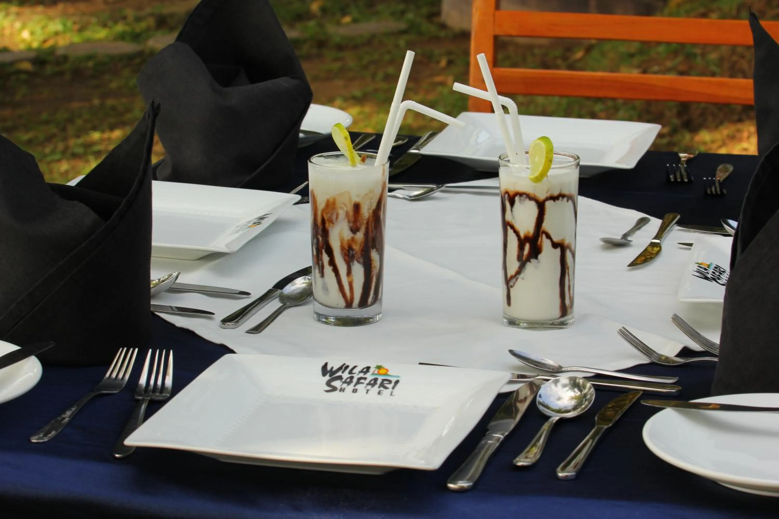 Drinks in Wila Safari Hotel