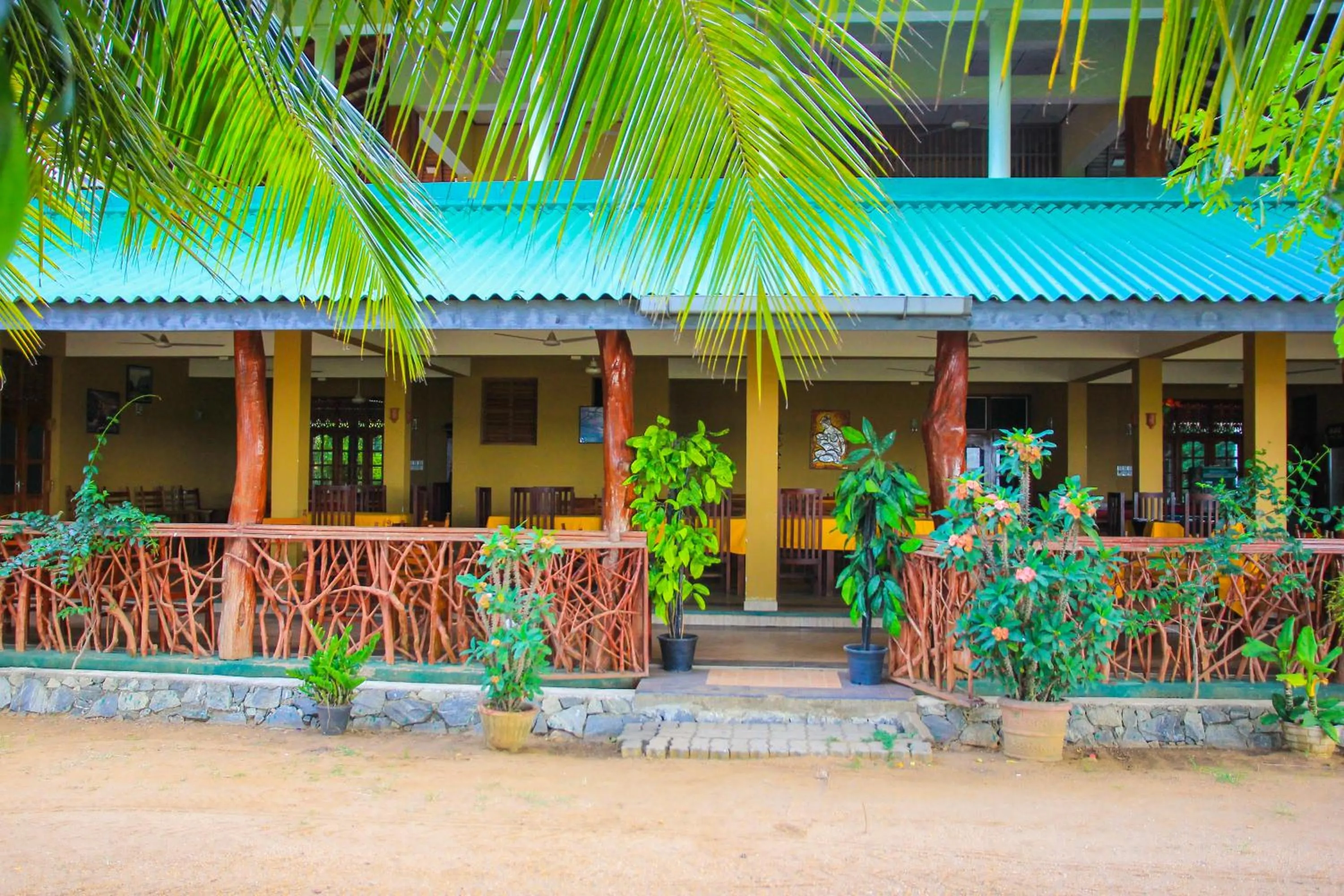 Facade/entrance in Wila Safari Hotel