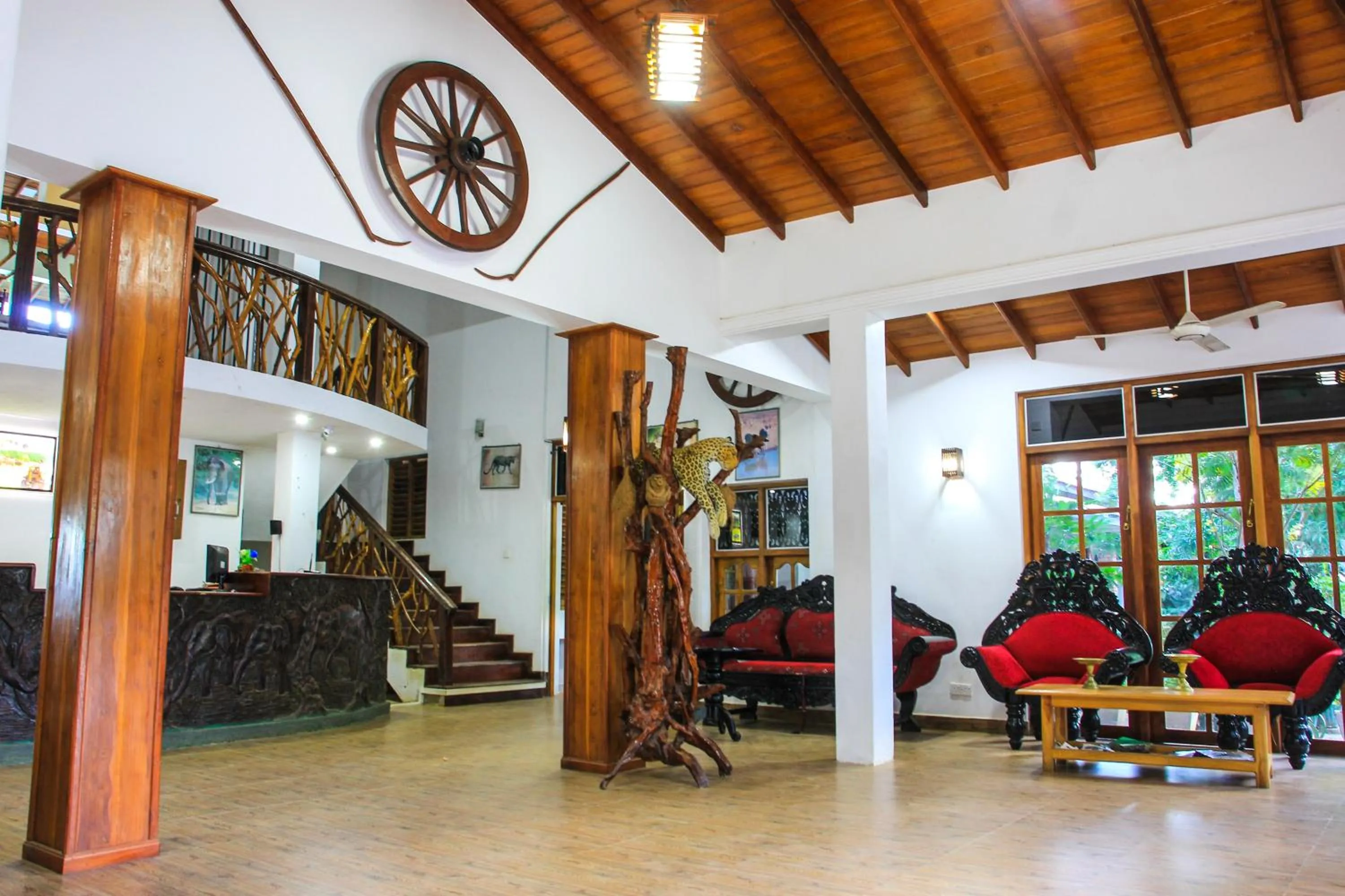 Lobby or reception in Wila Safari Hotel