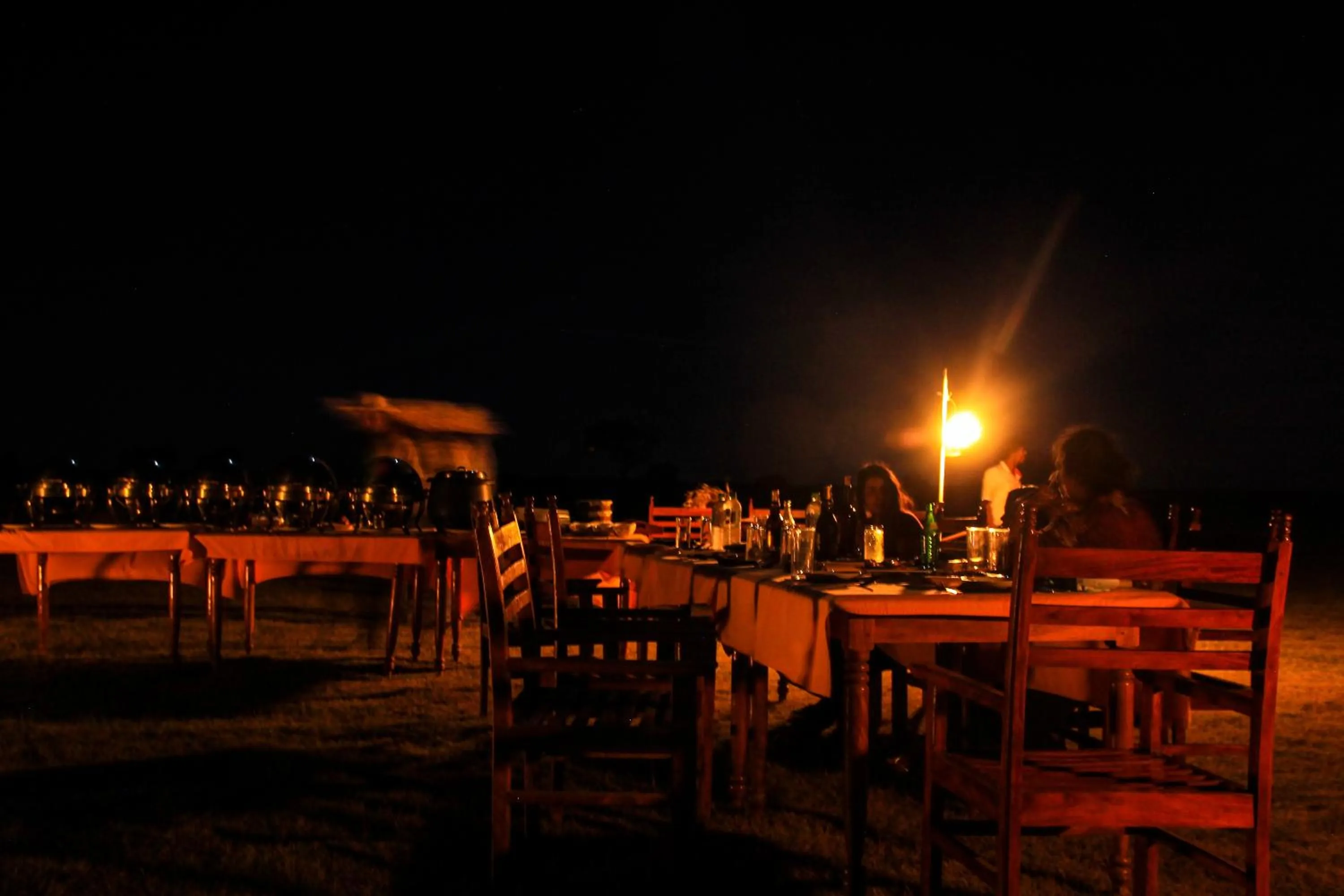 Dinner in Wila Safari Hotel