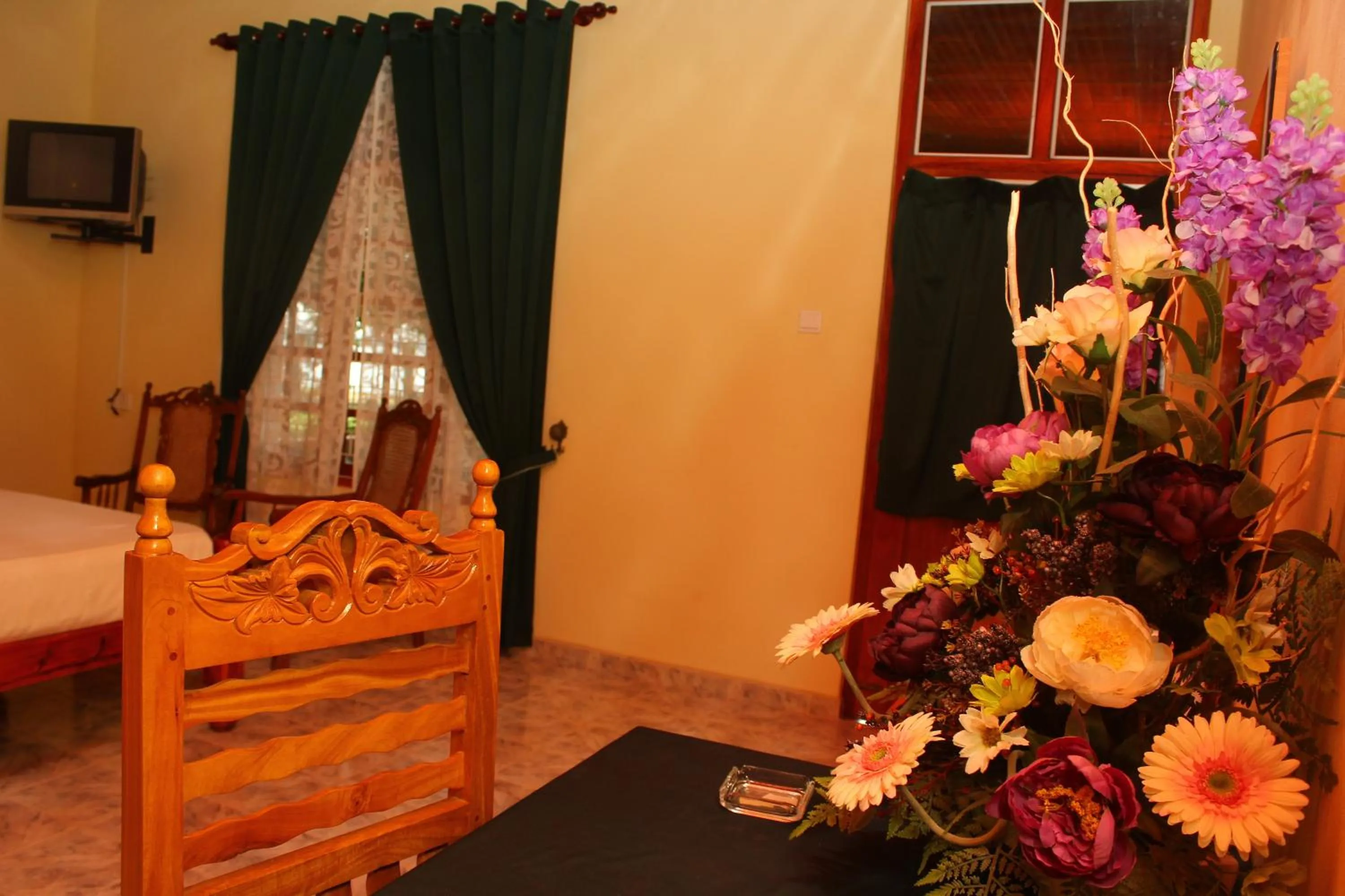 Decorative detail in Wila Safari Hotel