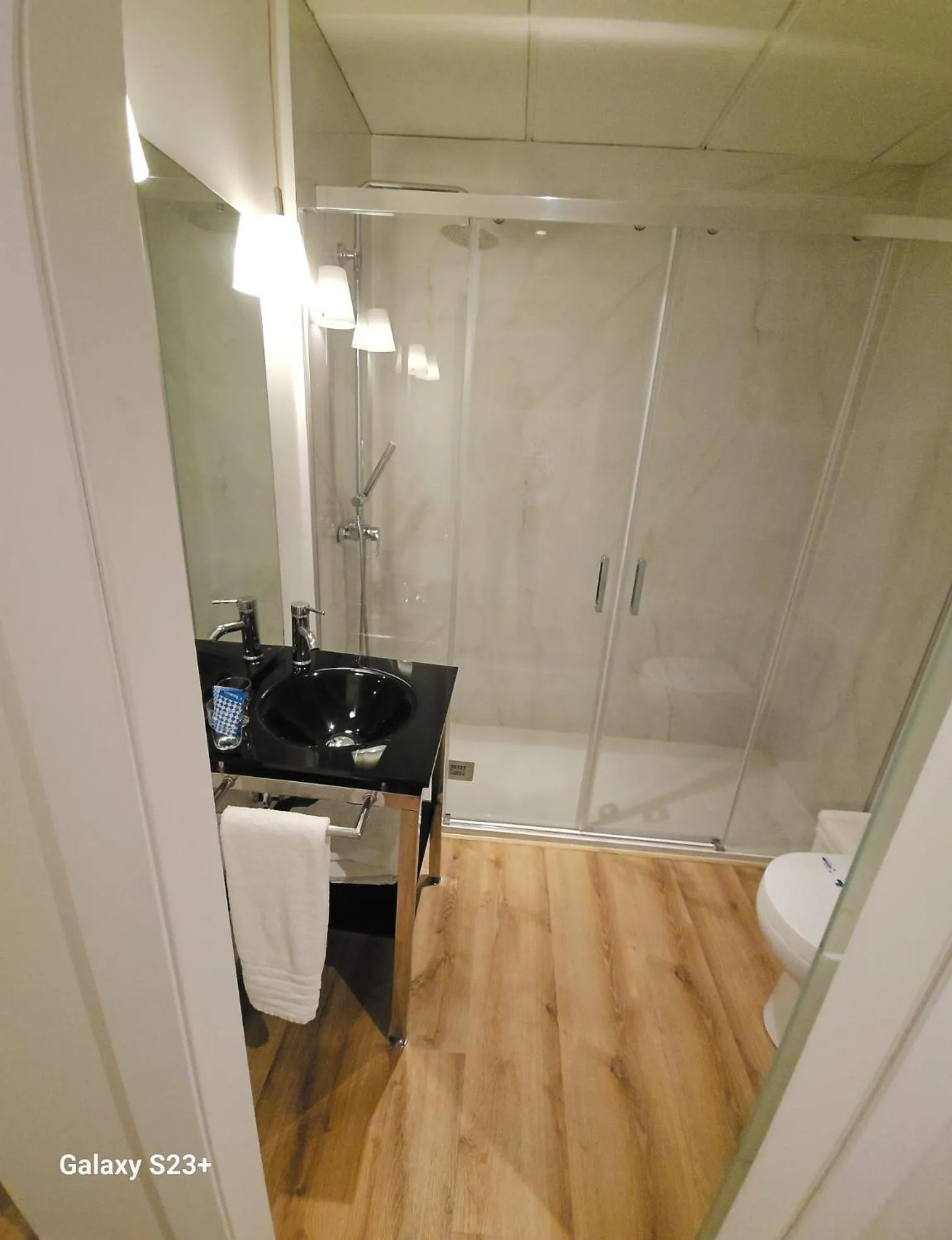 Shower in Hotel Villasegura