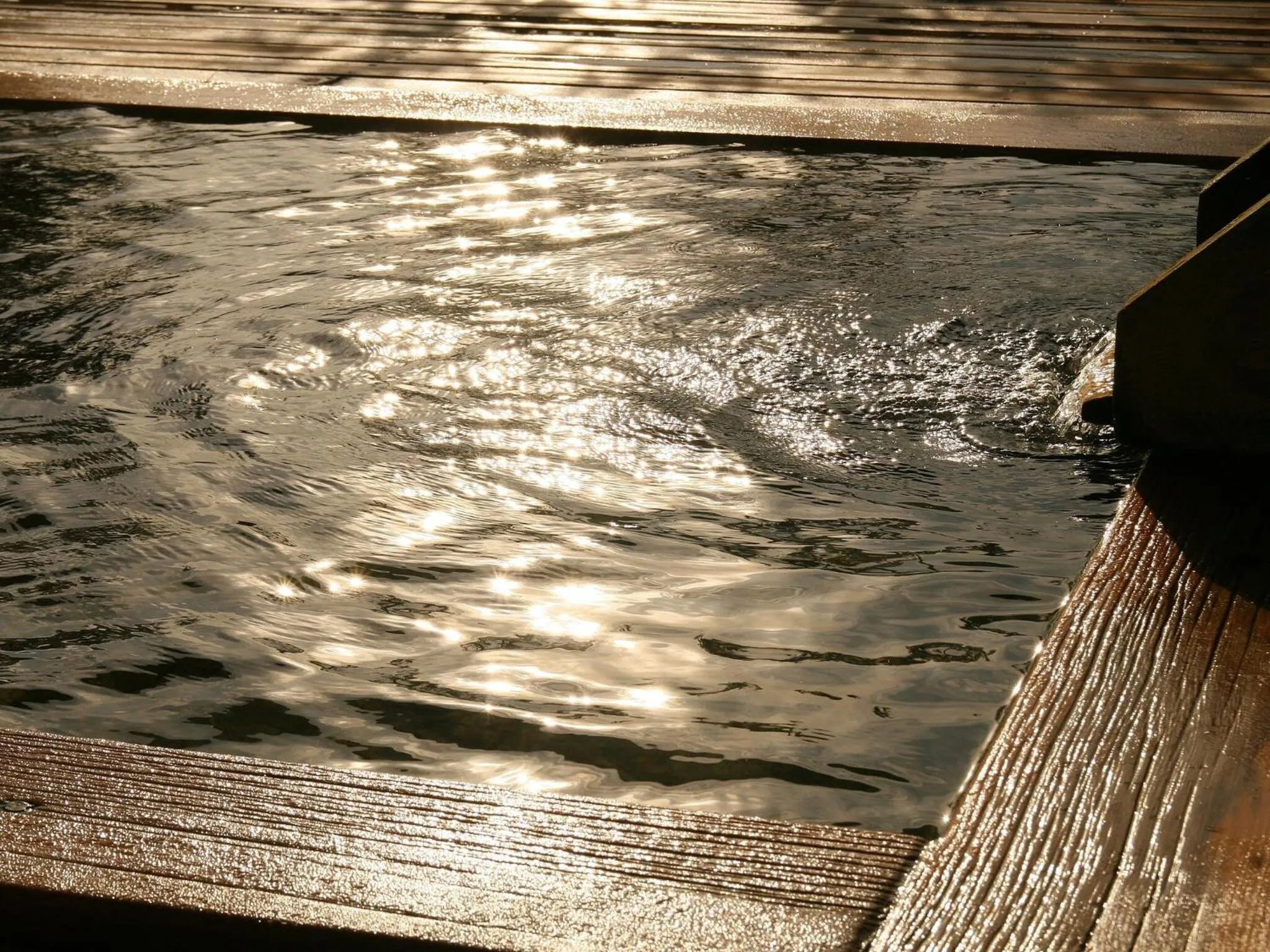 Open Air Bath in Sakaeya Hotel