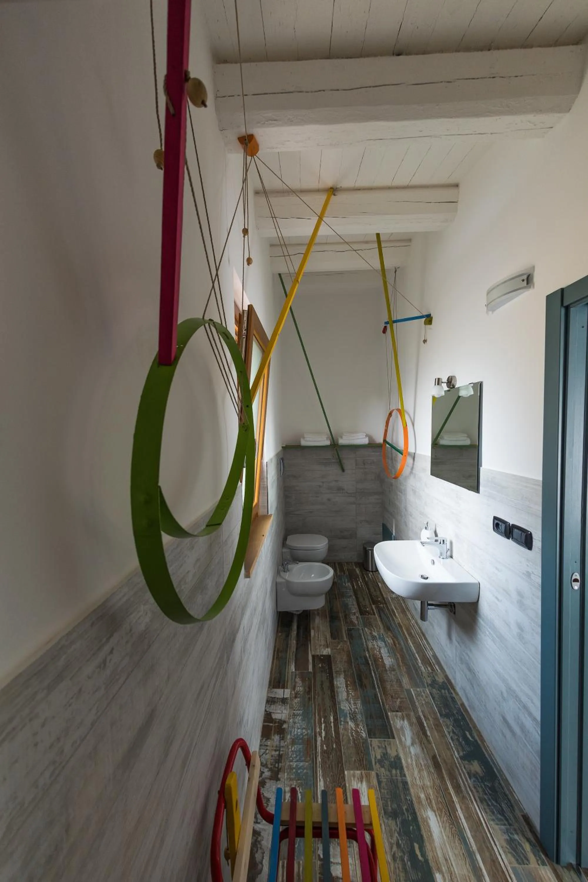 Bathroom in La Quercia e l'Asino